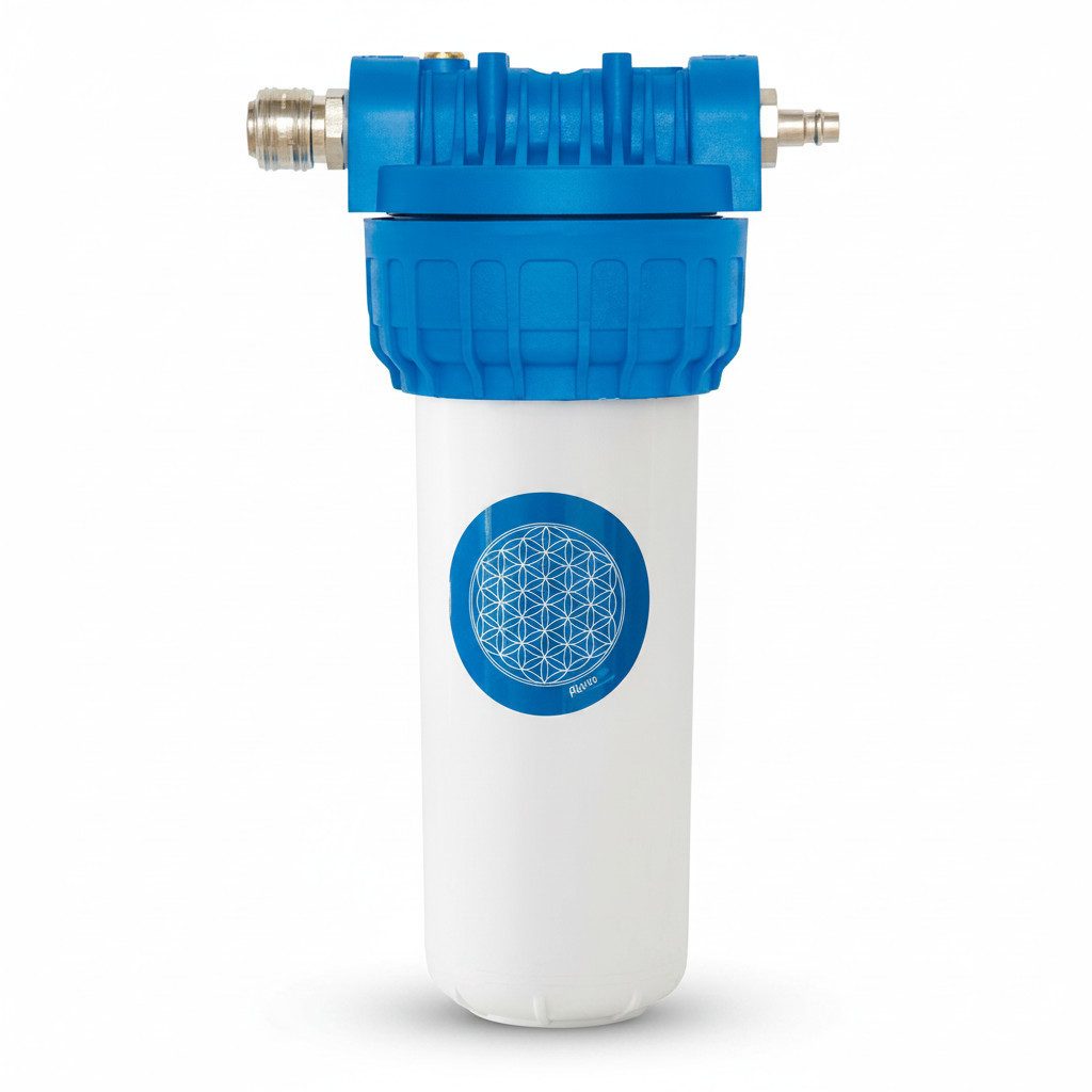 Alvito Wasserhahn-Wasserfilter, Einbau-Filtersystem Untertisch mit Wasserhahn Novara Chrom-Optik