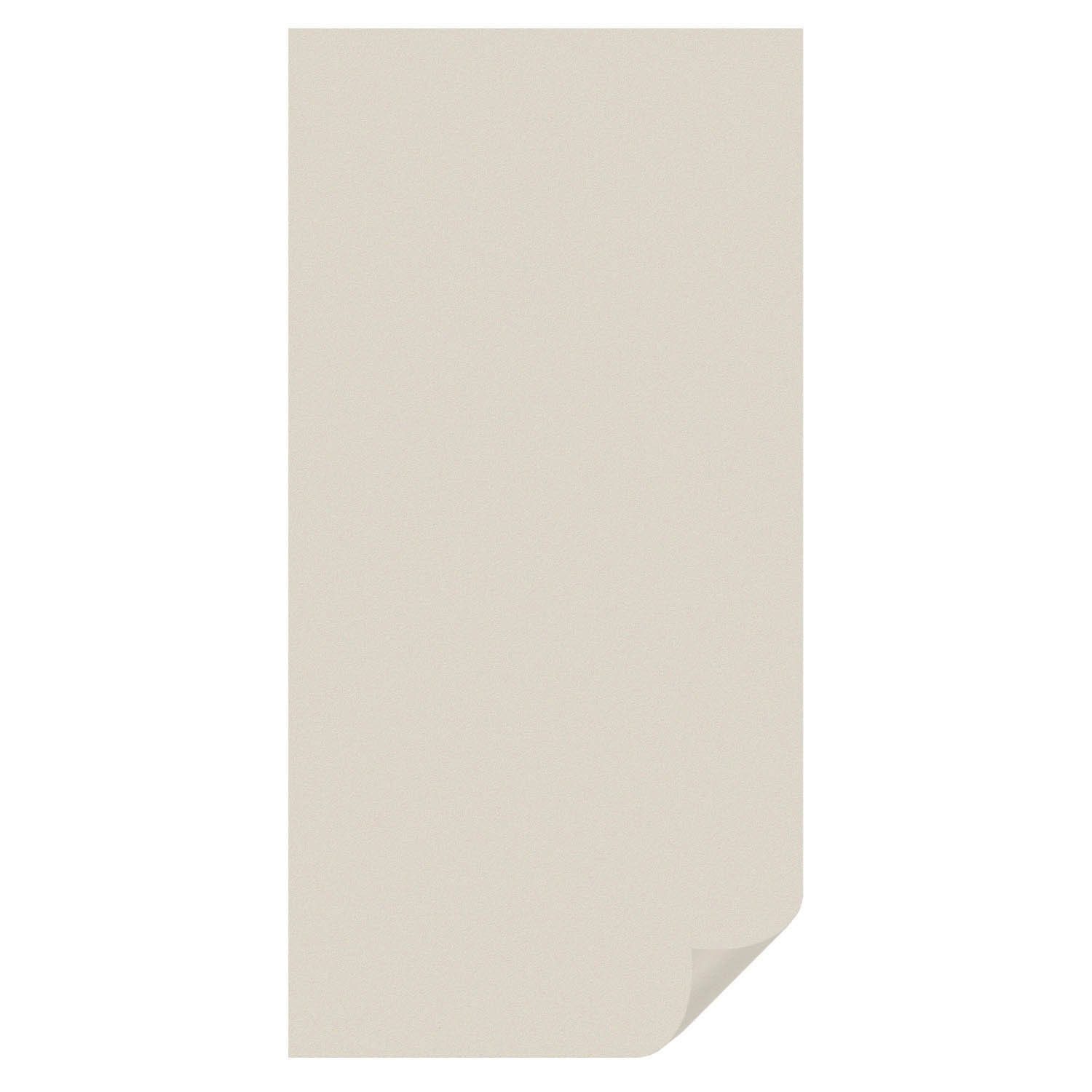 Tulup Fensterbild Fensterfolie Blickdicht Aber Lichtdurchlässig, Milchglasfolie, Beige, Einfarbiger Farbton, Minimalistische Eleganz - Beige