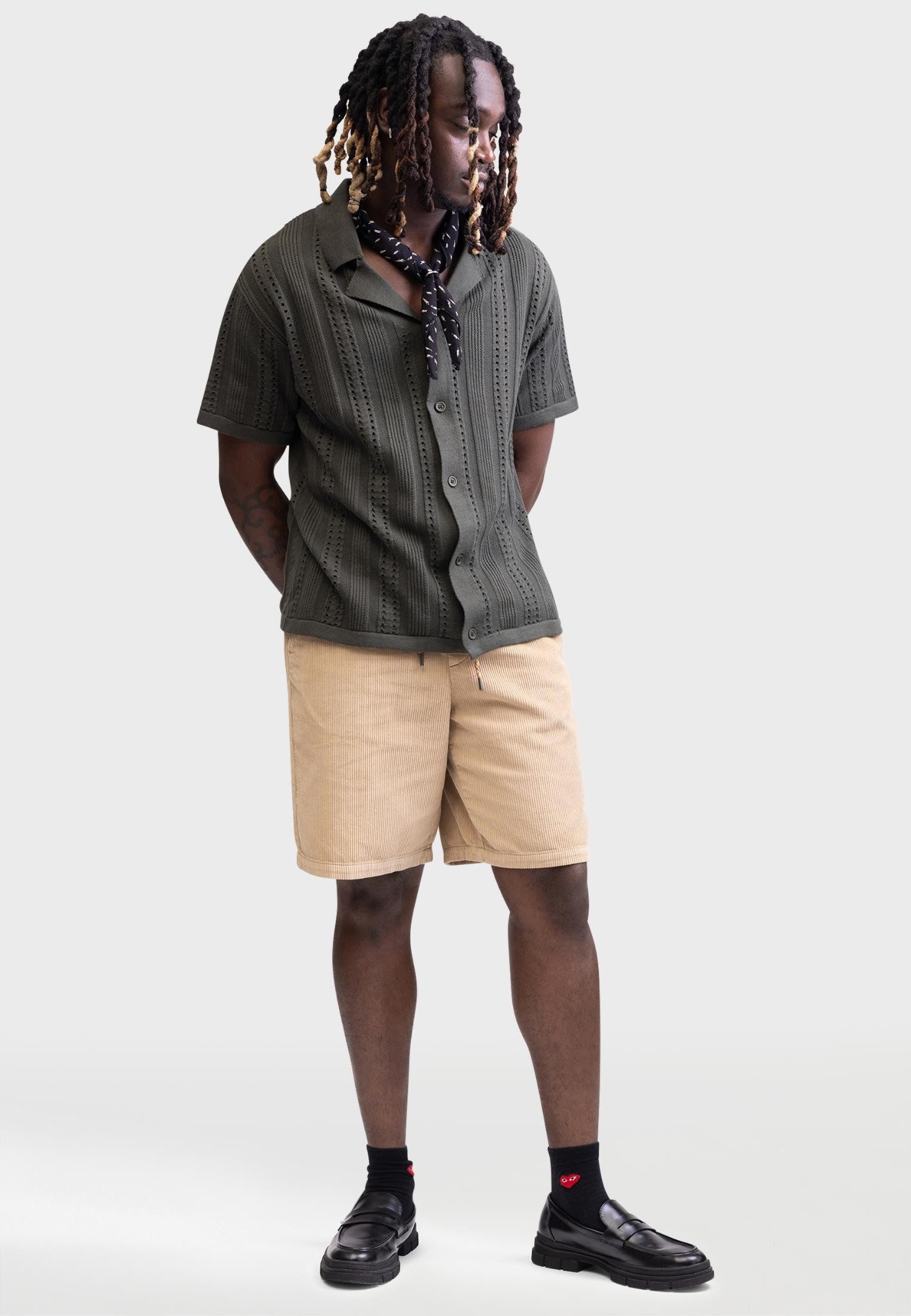 REDEFINED REBEL Rundhalspullover Redefined Rebel Knit RRJon Knit Shirt BOXY FIT