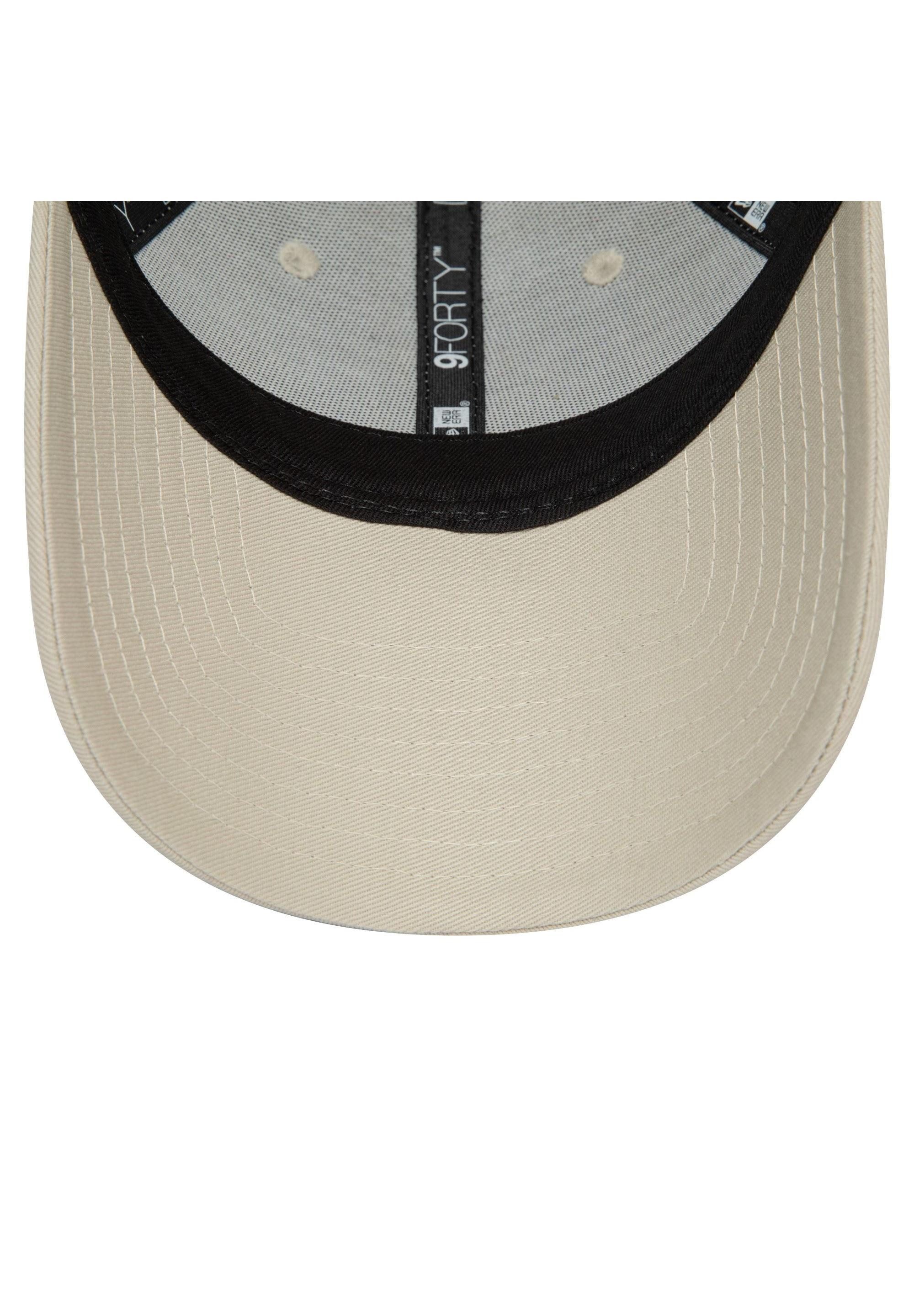 New Era Baseball Cap New York Yankees MLB Metallic Logo Beige 9Forty Verstellbare Damen Cap (1-St)