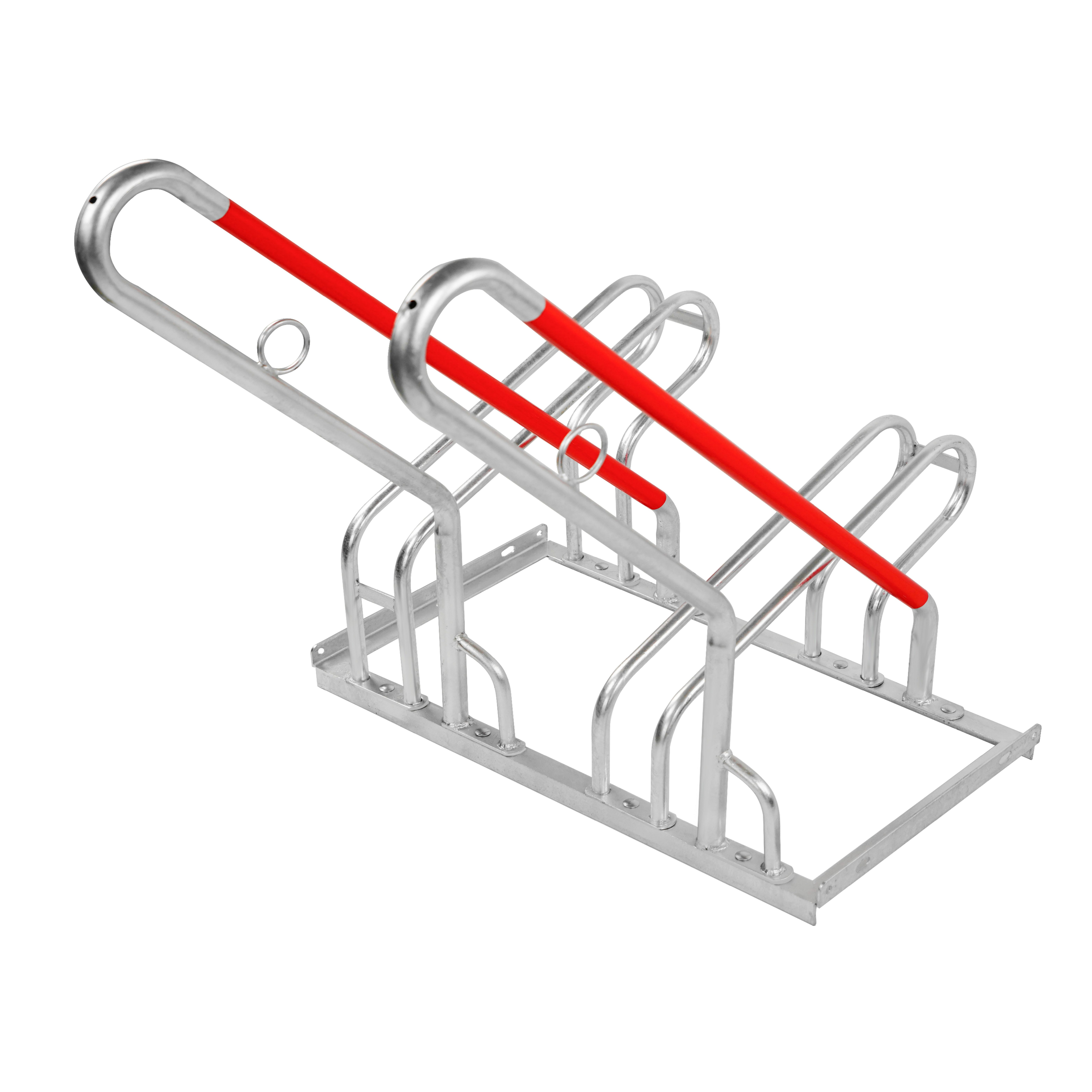 SCHULTE Regalwelt Fahrradständer E-Bike, für 2 Stellplätze, ca. 70x82x93 cm (LxHxB), verzinkt