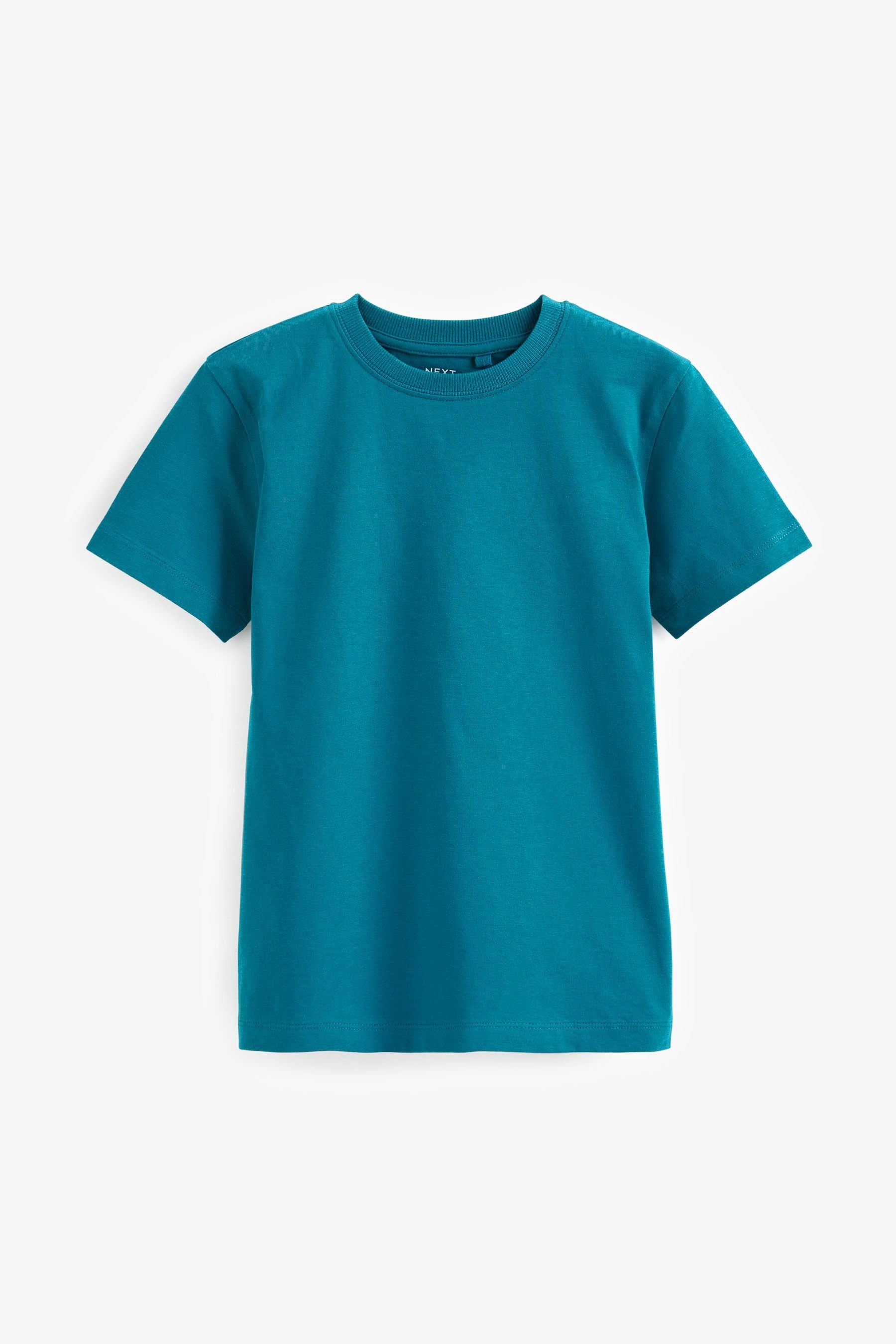 Next T-Shirt T-Shirt (1-tlg) Deep Teal Blue