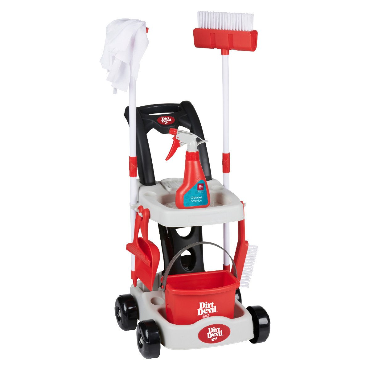 DIRT DEVIL Spielküche Dirt Devil Kinder Putzwagen Spielzeug Kunststoff