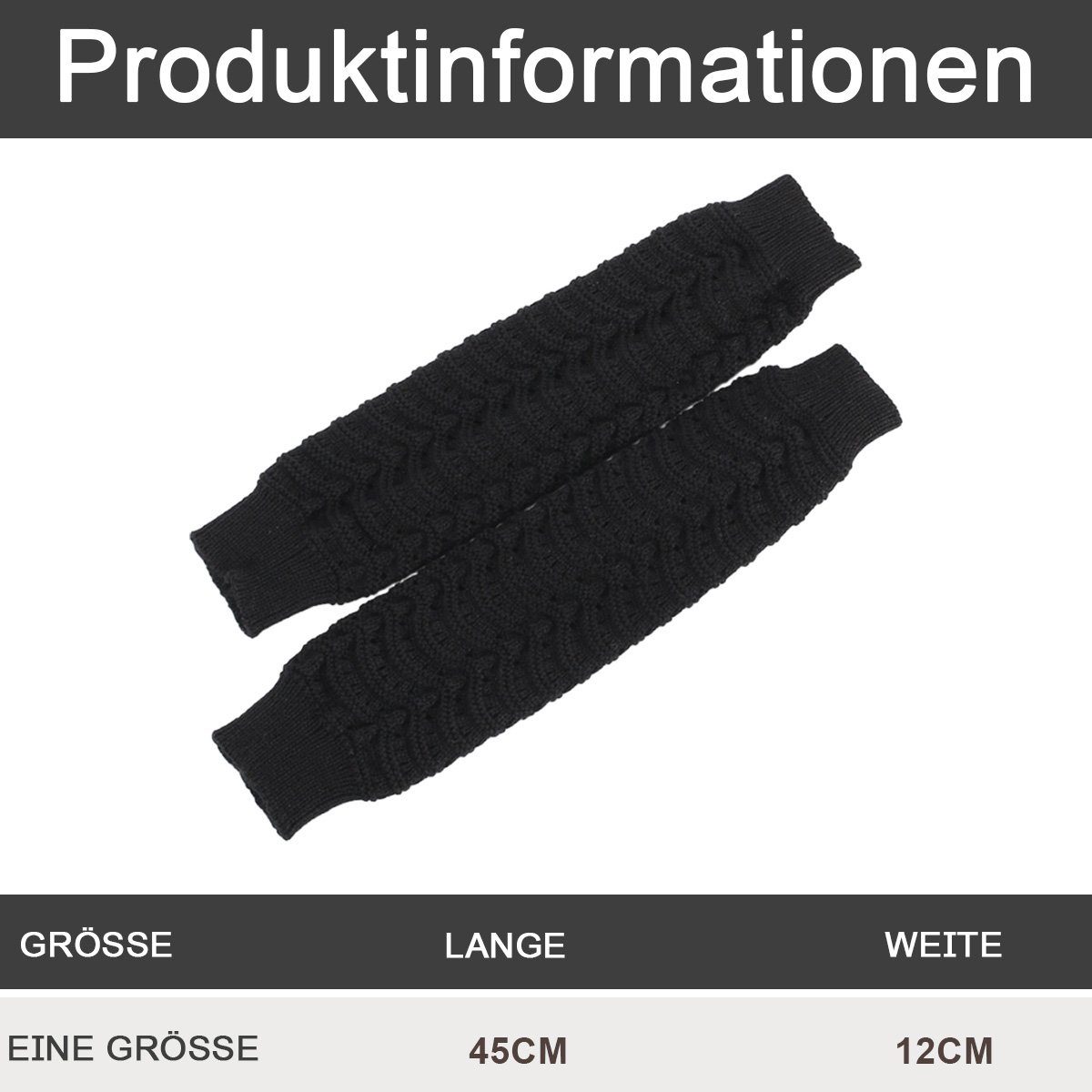 Stulpen Socken Für Damen,Leg Teenager Damen Und Beinstulpen Warmers Jormftte Schwarz Stulpen