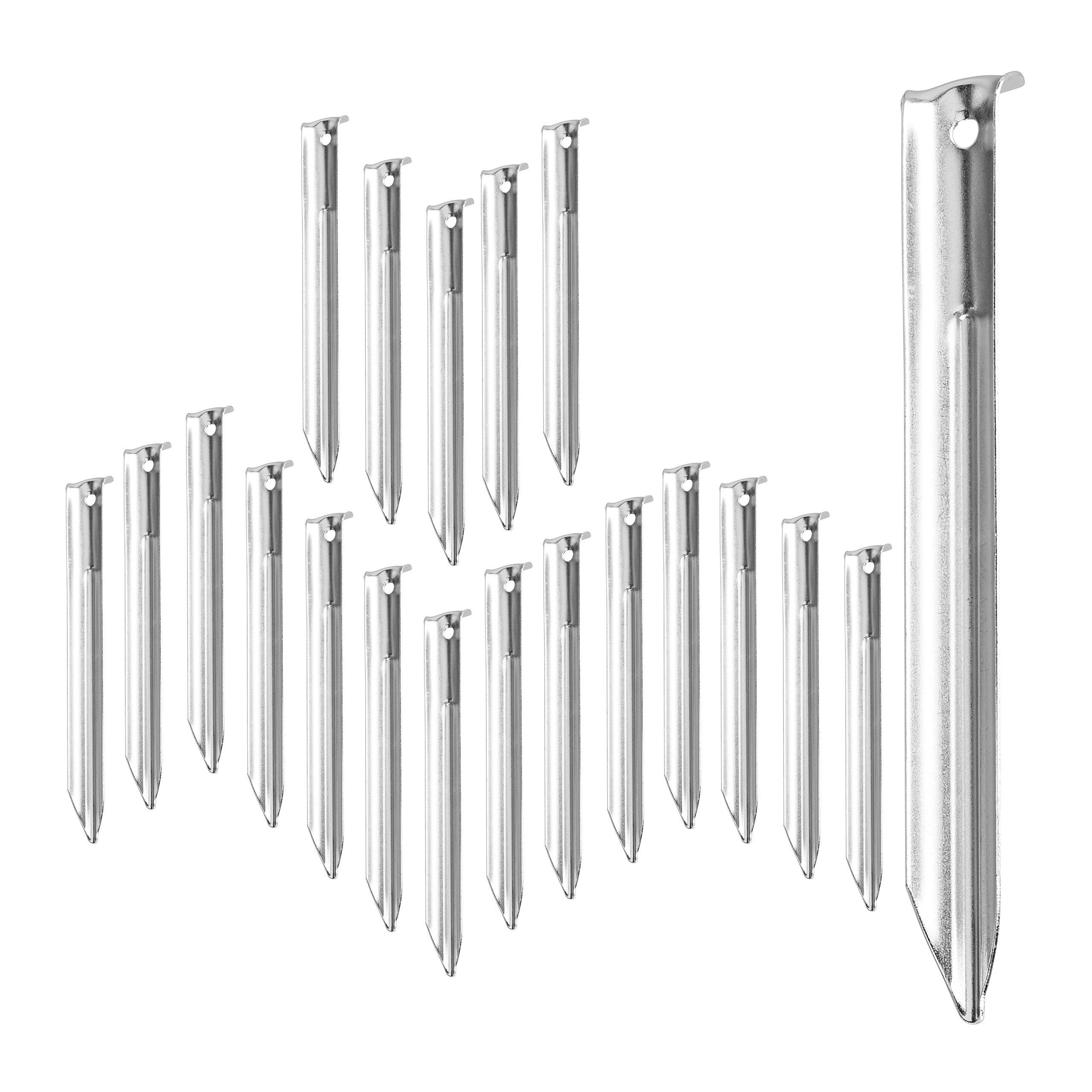 relaxdays Zelthering Zeltheringe 20er Set, (20-St)