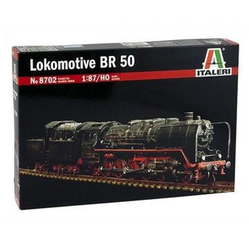 Italeri Modellbausatz 510008702 - Modellbausatz,1:87 Lokomotive BR50, ab 14 Jahren