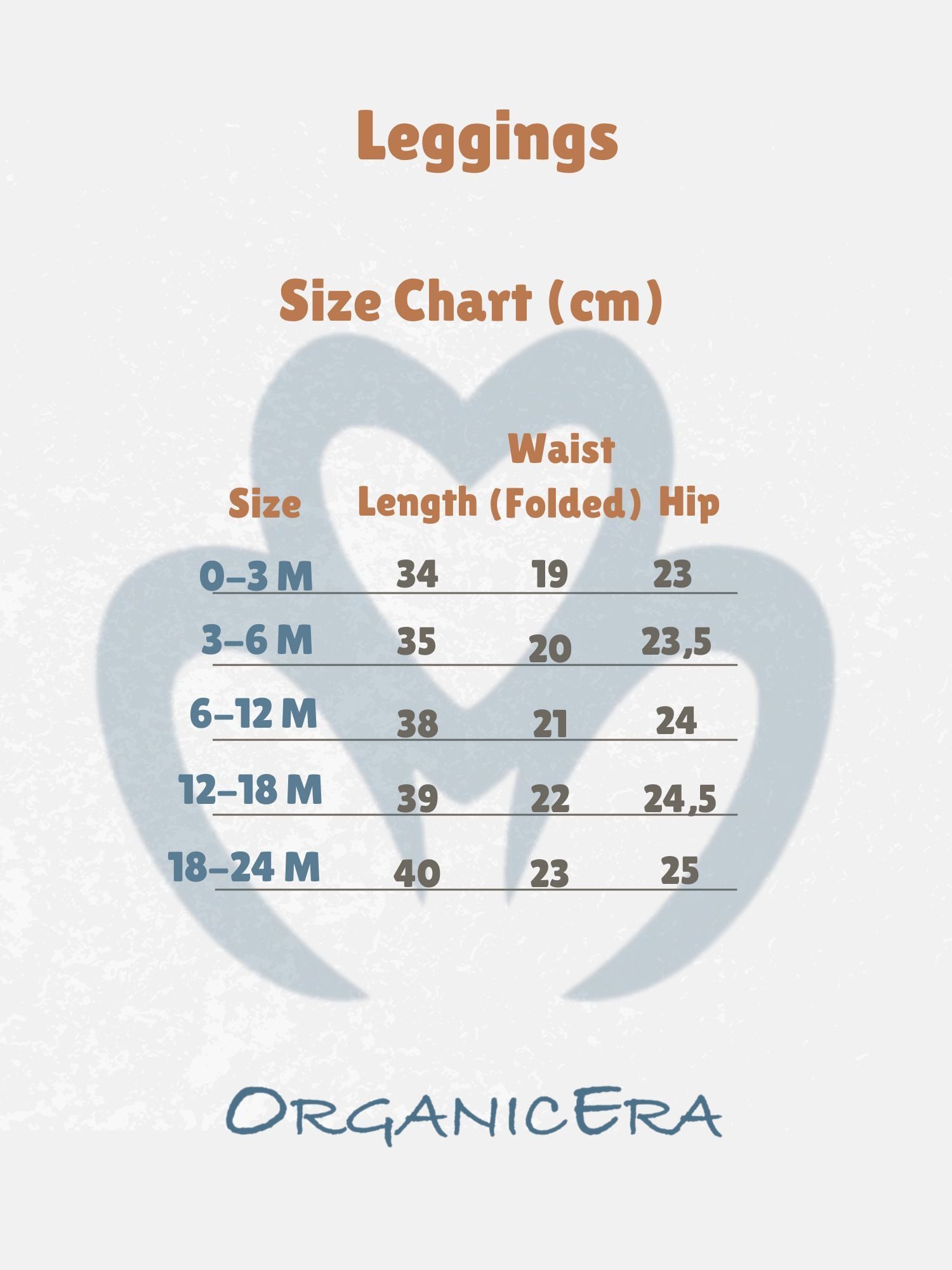 OrganicEra Leggings Baby Leggings aus Bio-Baumwolle, gestreift (1-tlg)