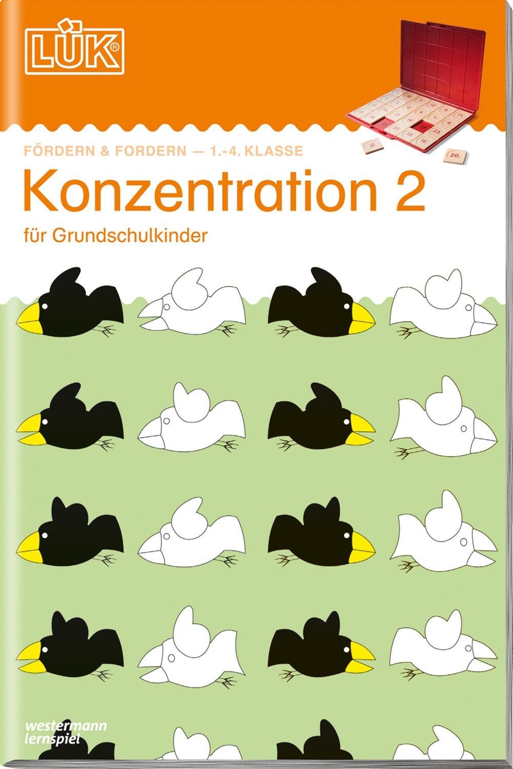 Schulbuch LÜK 1./2./3./4. - Fördern & Fordern Konzentration 2 Heinz Vogel, Michael Junga