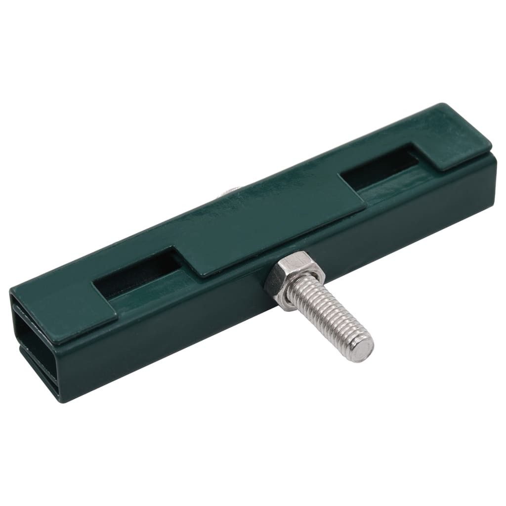 vidaXL Draht U-Mattenverbinder 10 Sets Grün, (10St)