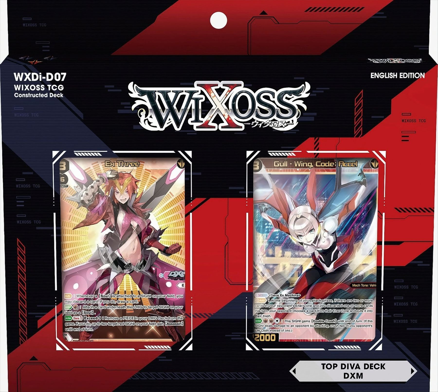 Sammelkarte WiXoss - Top Diva Deck DXM Englisch