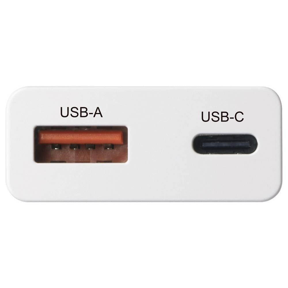 VOLTCRAFT UC-1C1A20W01 USB Ladegerät 20 W 1x USB-A, 1x USB-C® Fast Charge, USB USB-Ladegerät (GaN)