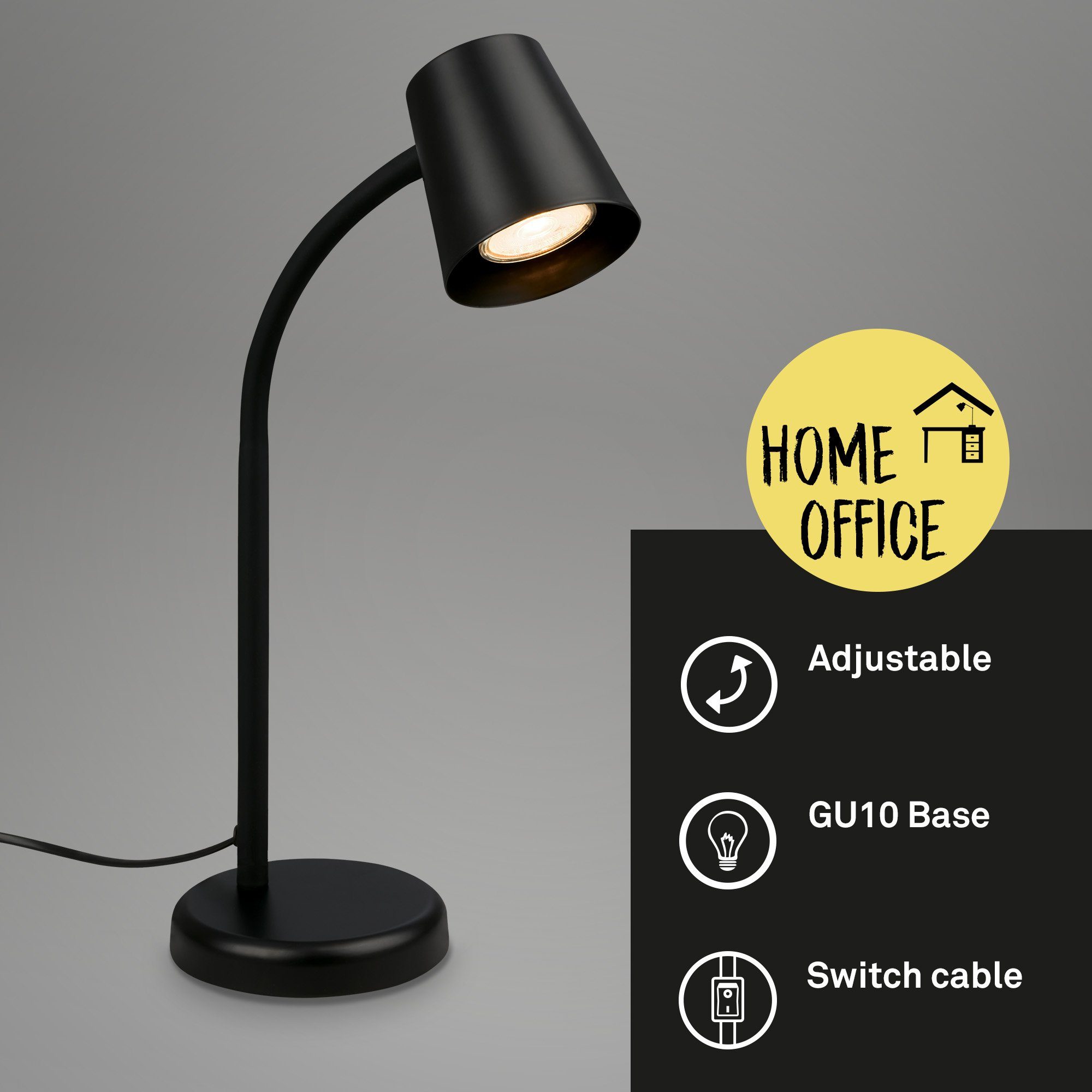 Briloner Leuchten Tischleuchte 7476015, LED wechselbar günstig online kaufen