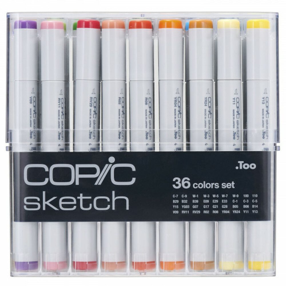 Marker Sketch Set 36St - Künstlerstifte