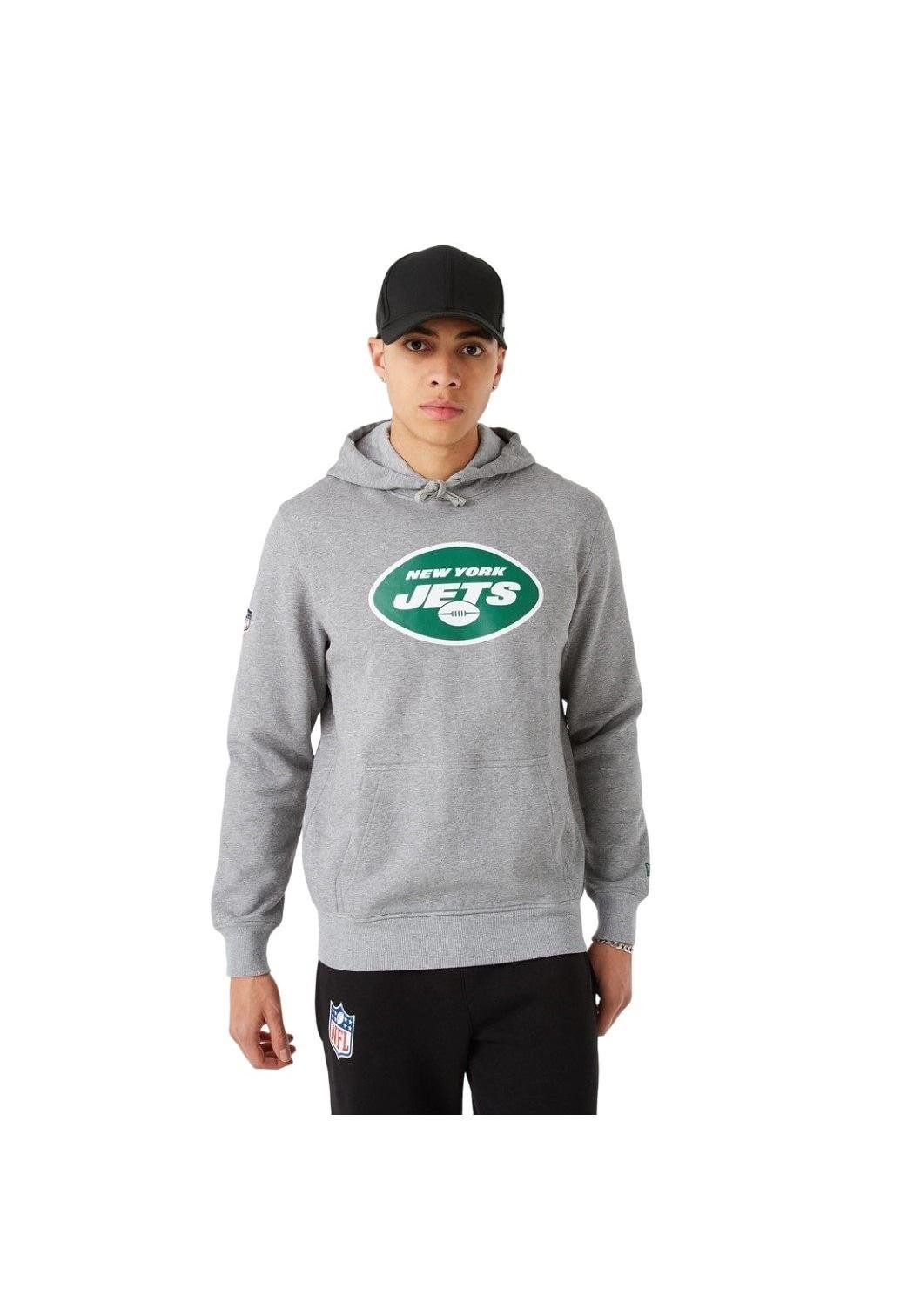 New Era Hoodie New York Jets NFL Team Logo Hoody Grau Kapuzenpullover New Era (1-tlg)