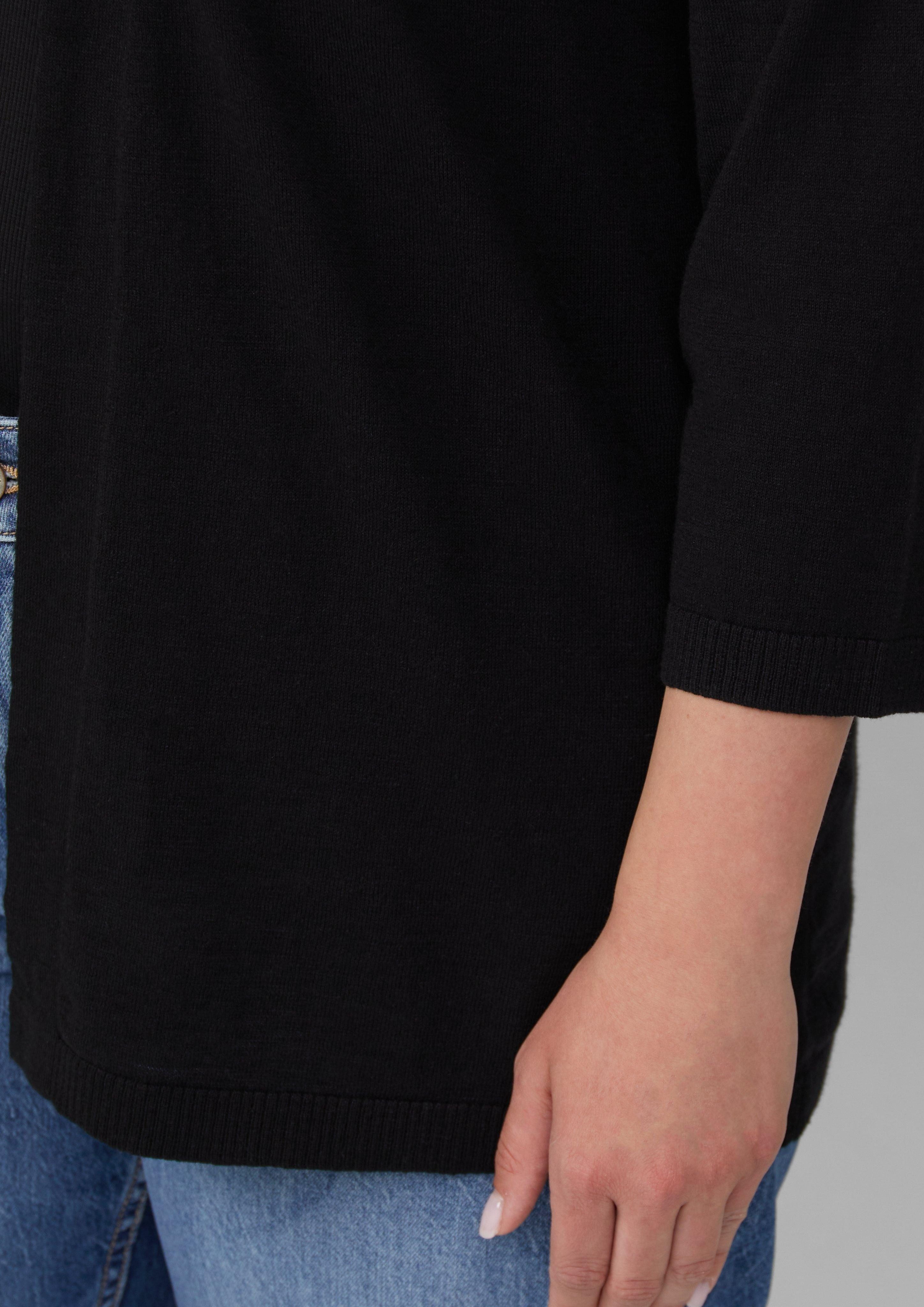 s.Oliver Strickjacke Feinstrick-Cardigan aus Baumwolle mit günstig online kaufen