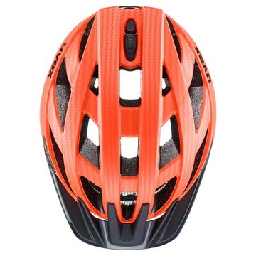 Uvex Fahrradhelm i-vo cc orange carbon-look mat