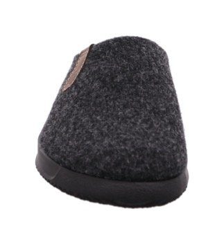 Rohde SOLTAU-H Pantoffel Hausschuh, Schlappen, Clog mit seitlichem Label