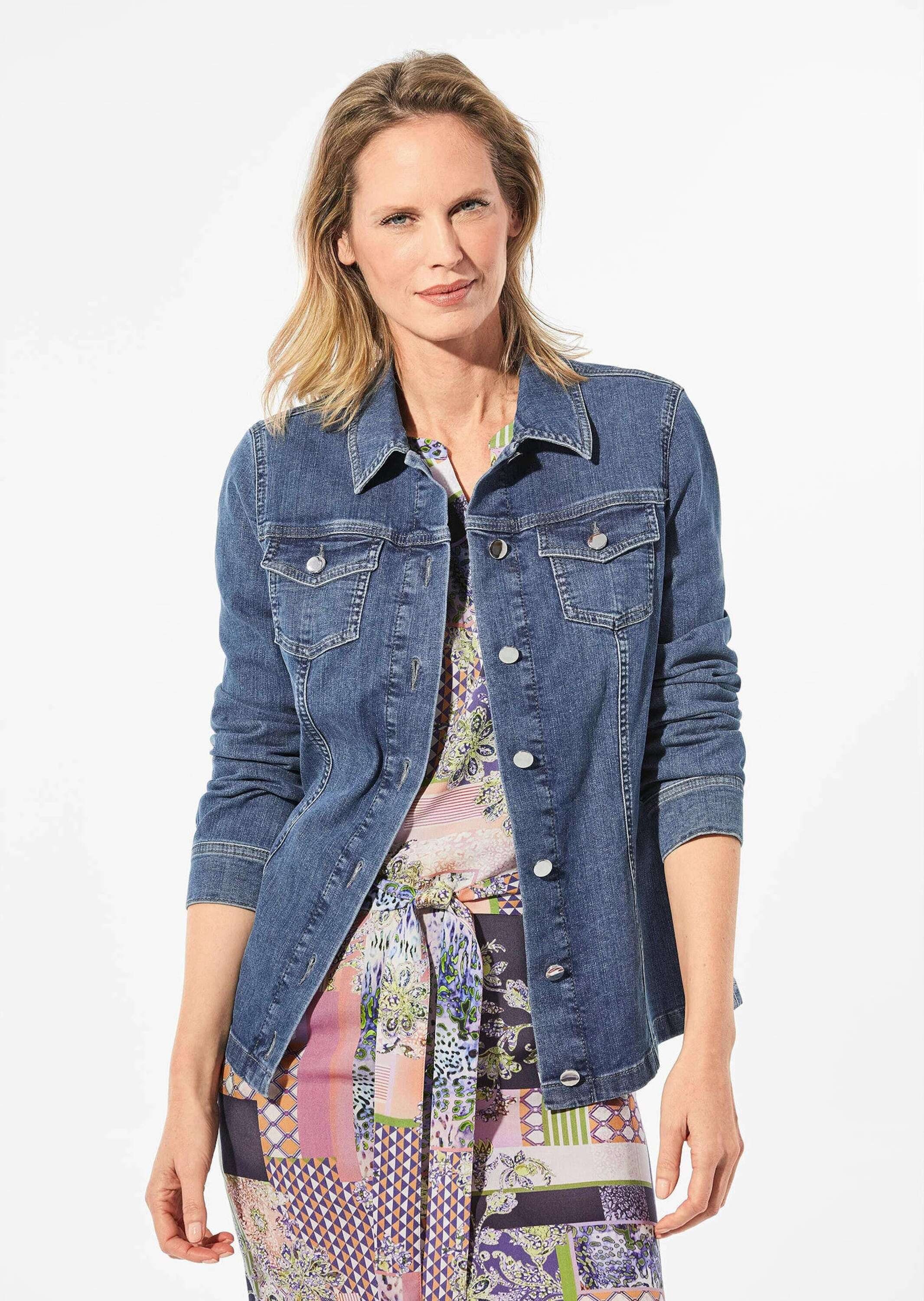 GOLDNER Outdoorjacke Kurzgröße: Zeitlose Jeansjacke mit günstig online kaufen