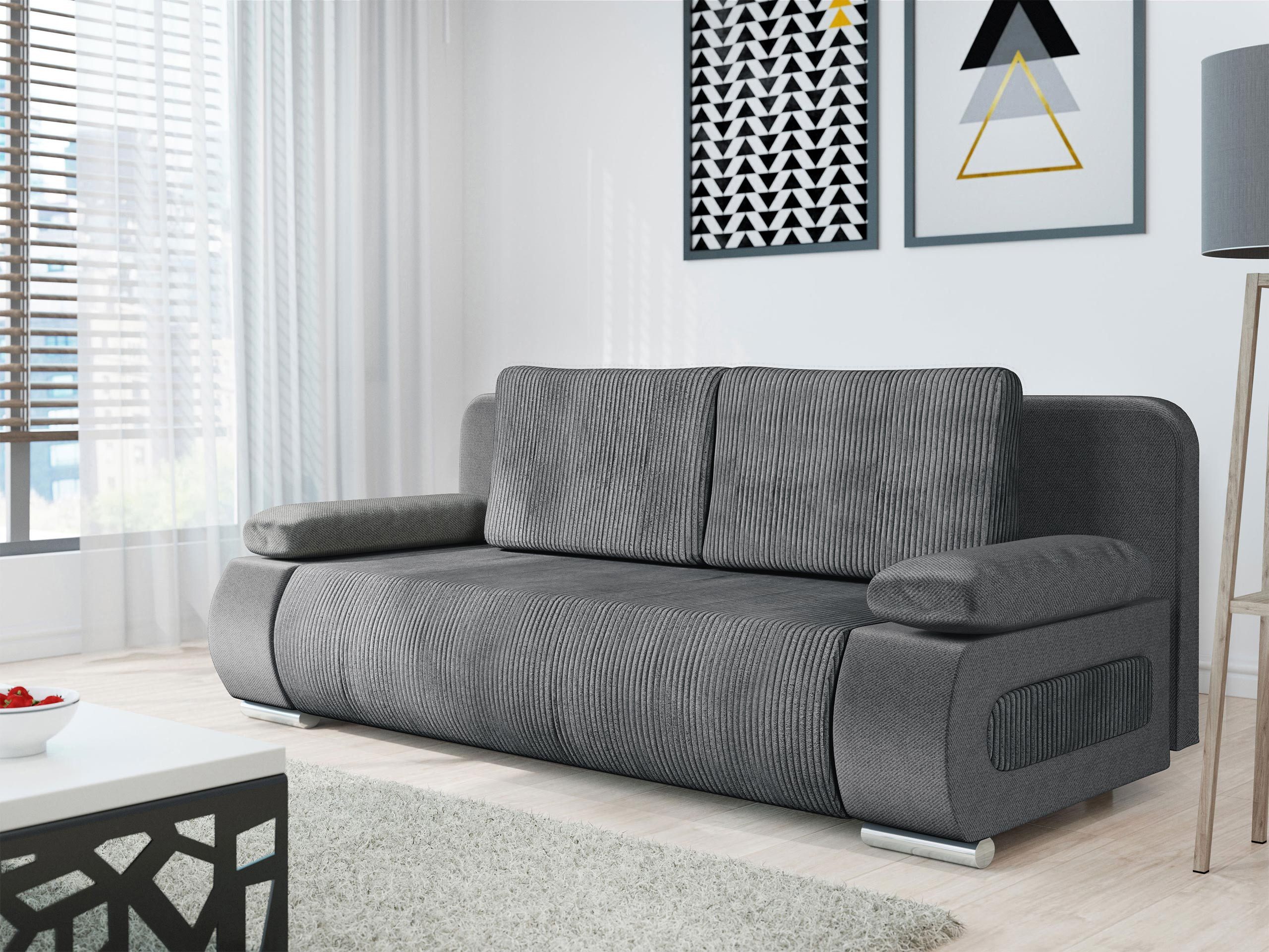 MIRJAN24 Schlafsofa Emma Cord, mit Schlaffunktion günstig online kaufen