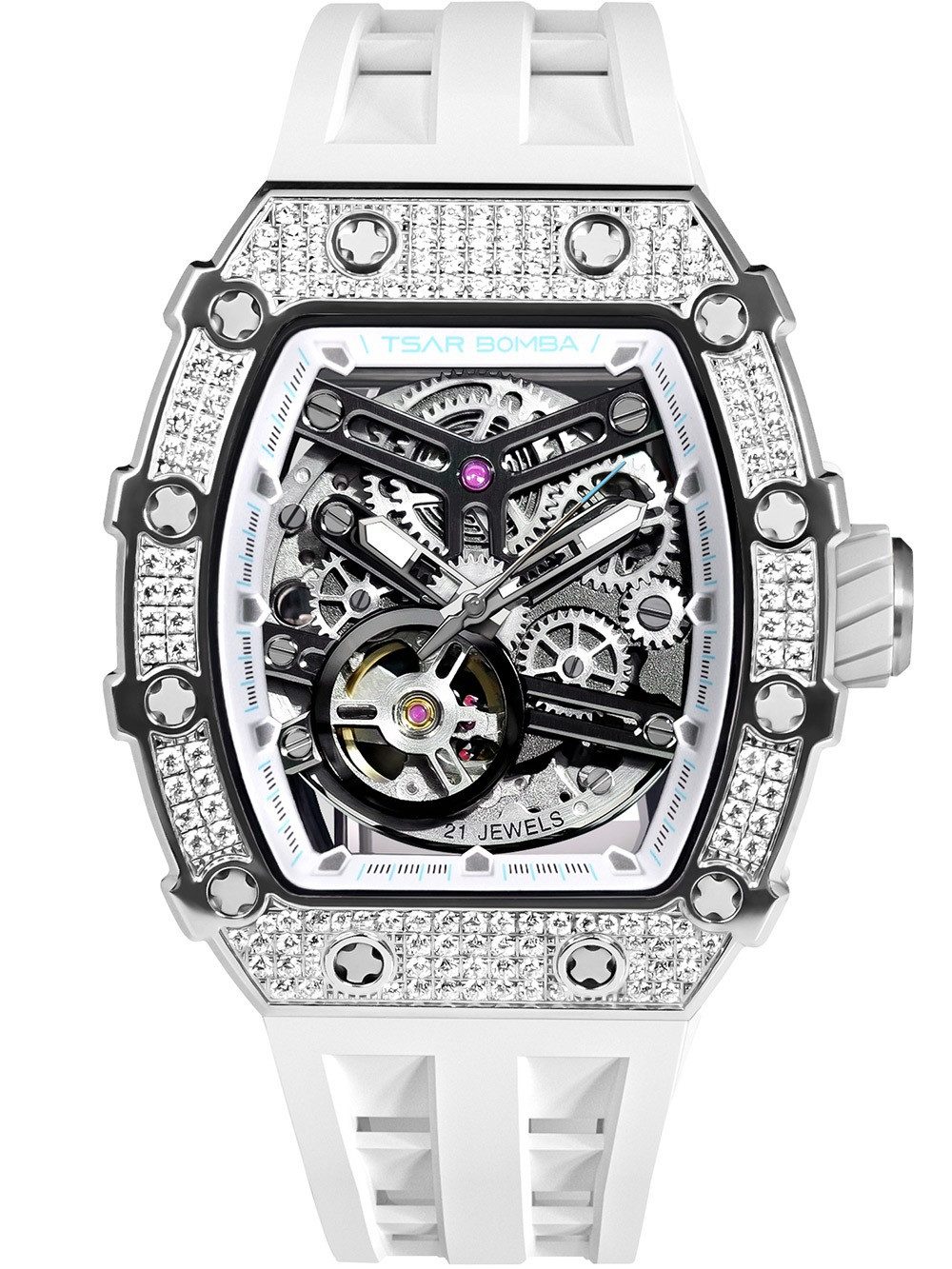 Tsar Bomba Automatikuhr Tsar Bomba TB8208D-05 Herrenuhr Elementar Zirkonia günstig online kaufen