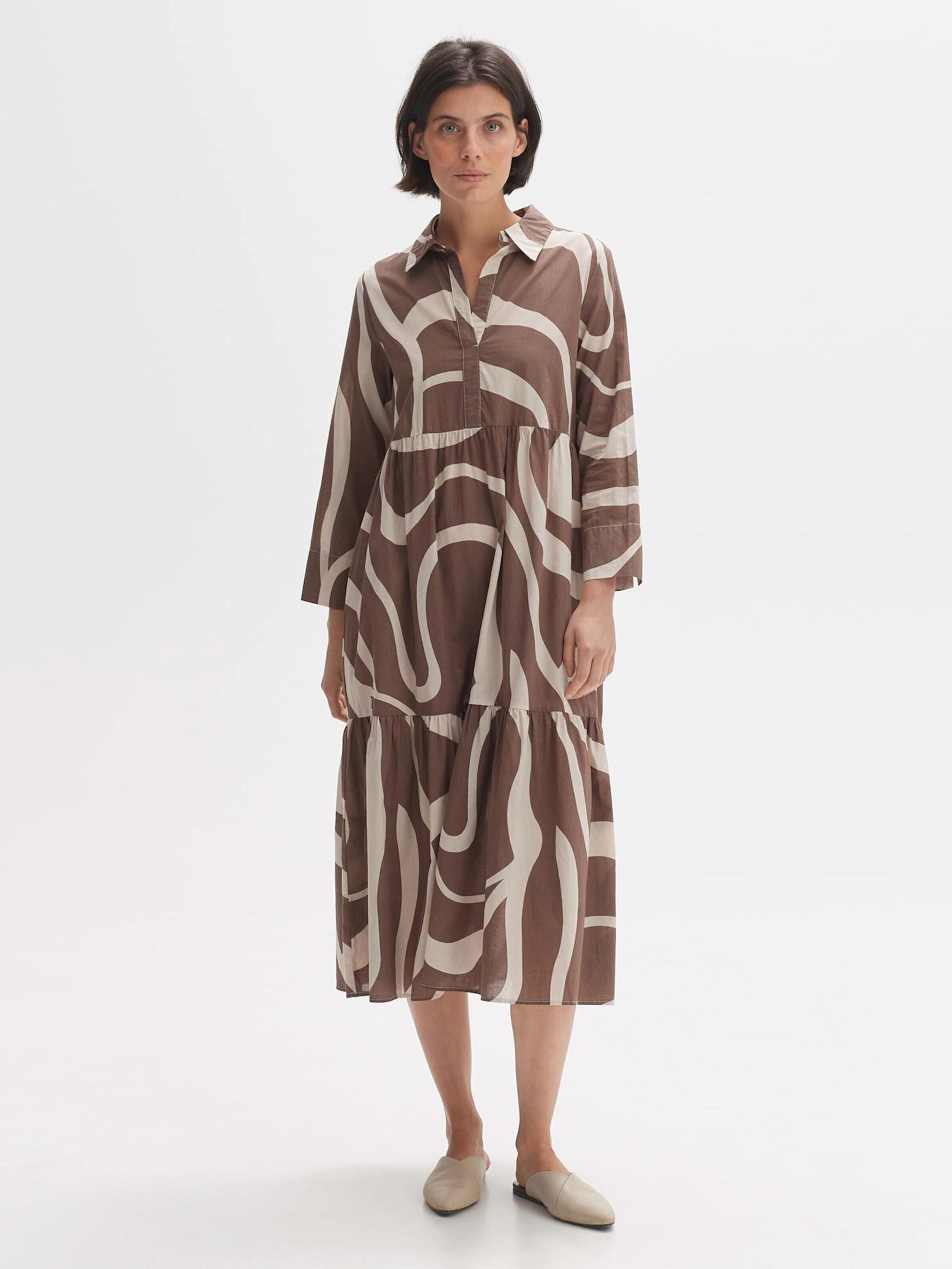 OPUS Sommerkleid Werano Flow (1-tlg) Drapiert/gerafft