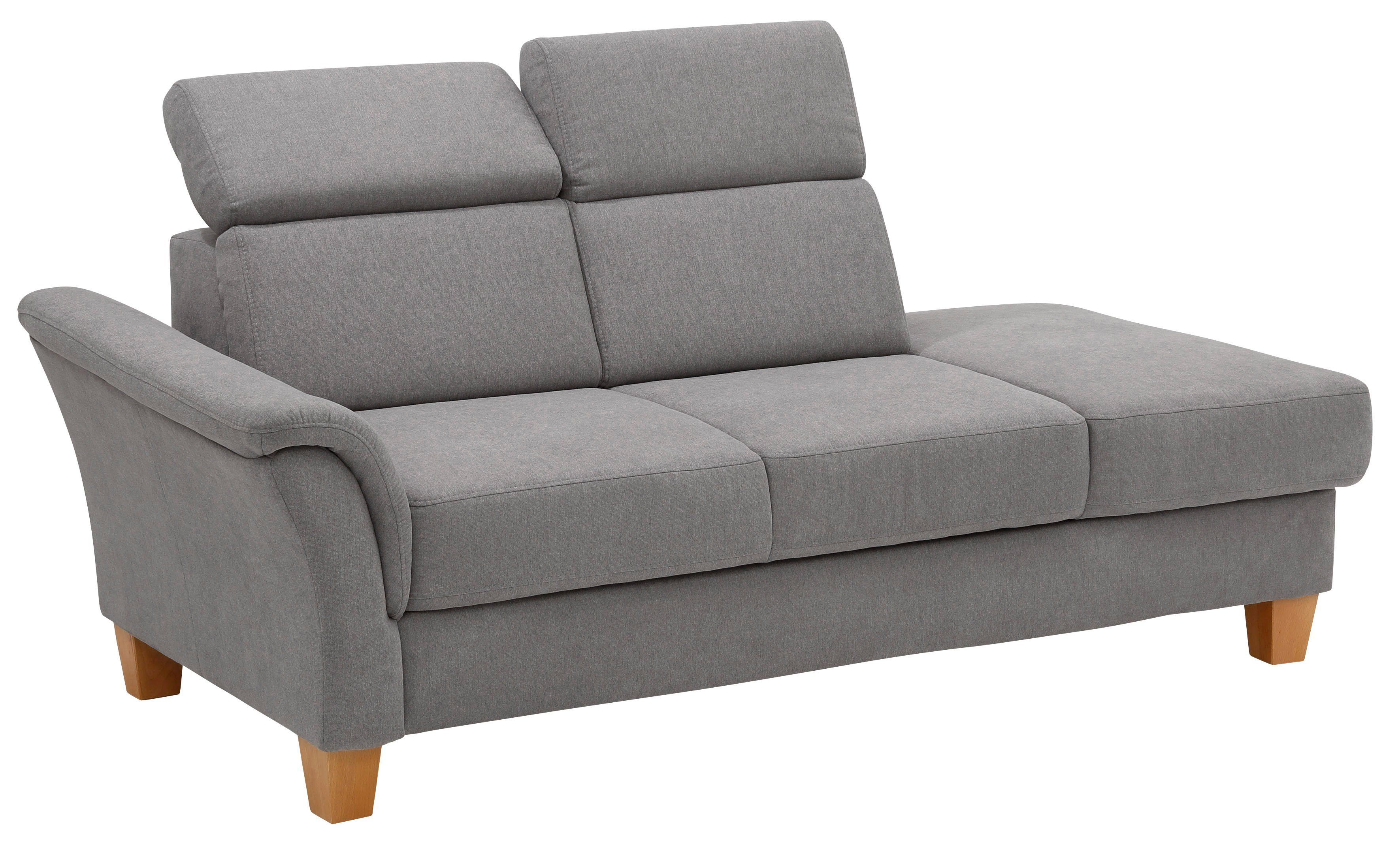 Home affaire Recamiere Conville, incl. Kopfteilverstellung, Federkern, wahlweise mit Bettkasten