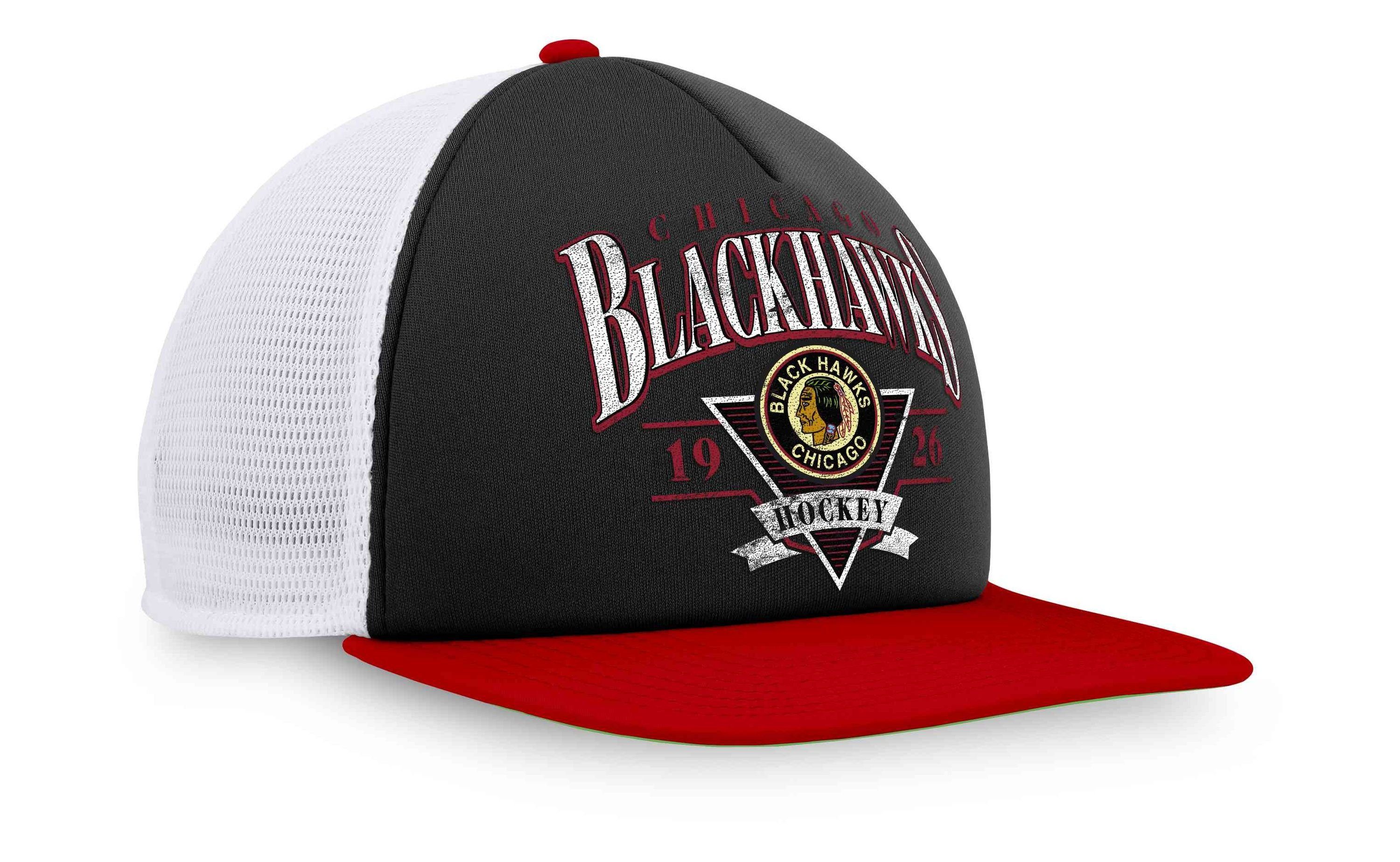Fanatics Snapback Cap Blackhawks Classic Front Foam Chicago Trucker NHL