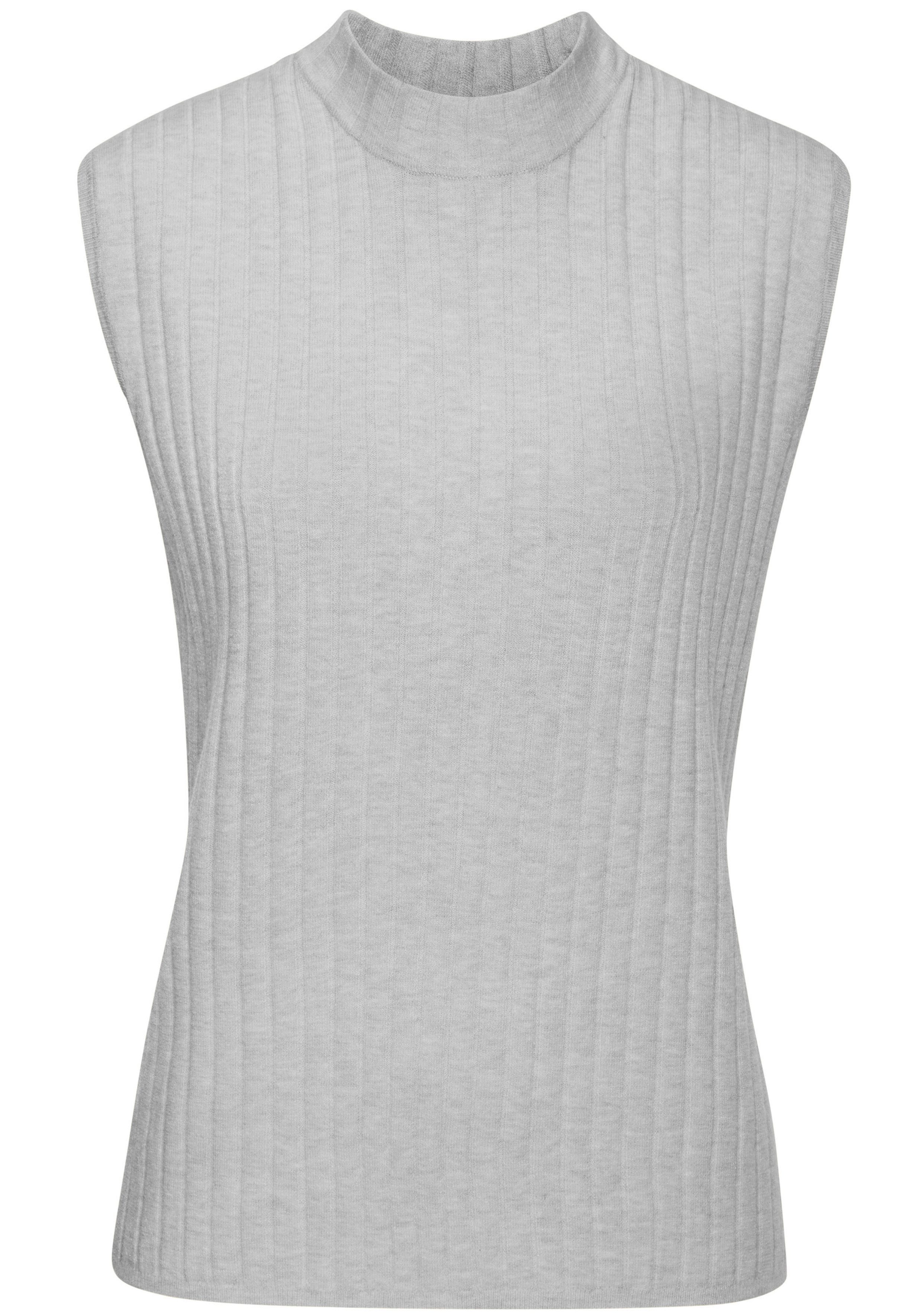French Connection Stricktop mit kleinem Stehkragen, Loungewear