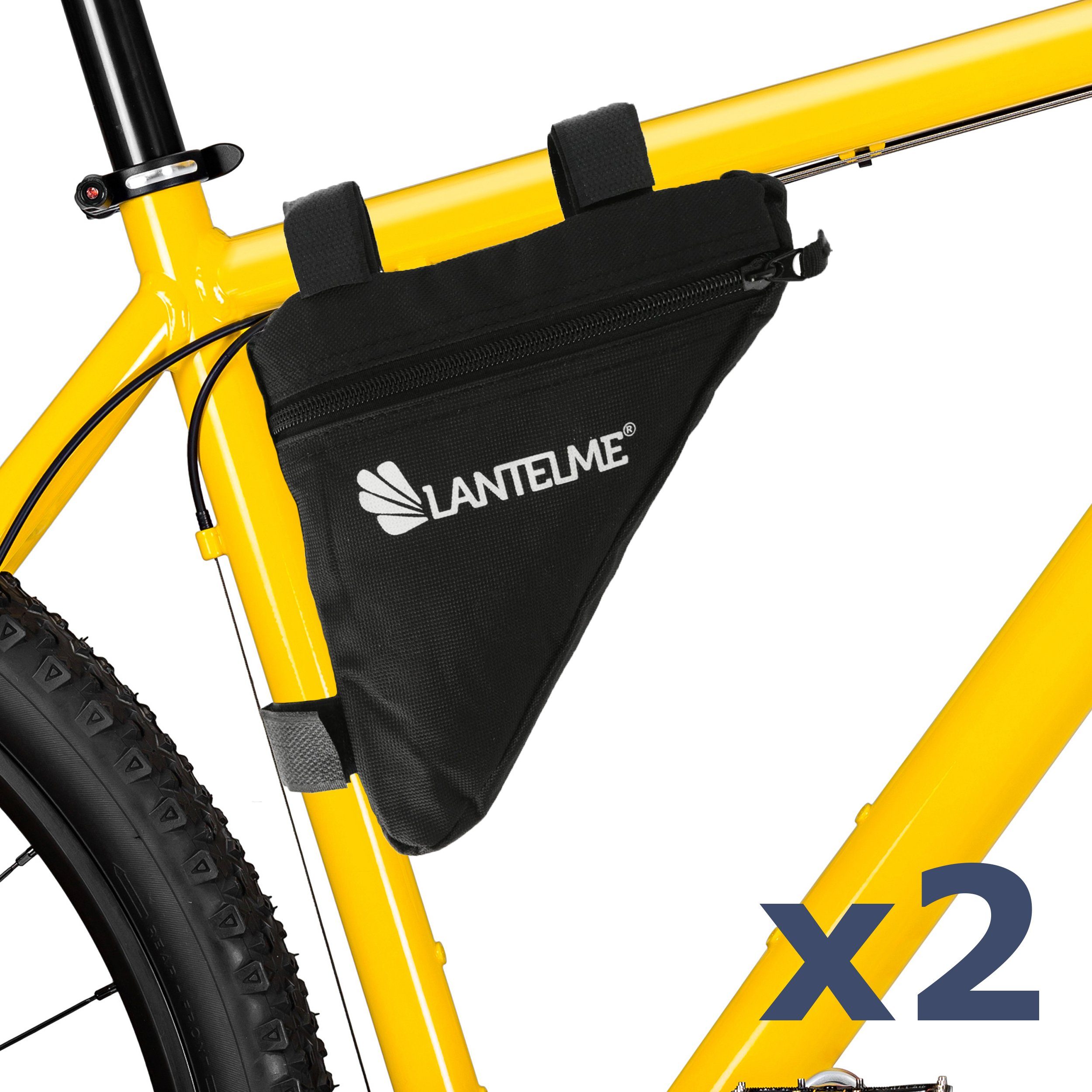 Lantelme Fahrradtasche Fahrrad Werkzeugtasche (2-tlg), wasserabweisend