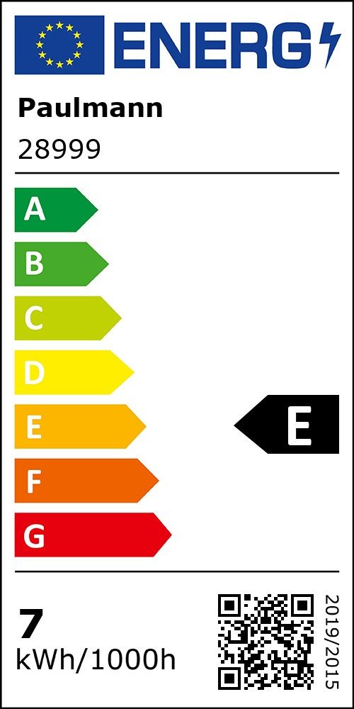 Energieeffizienzklasse: 