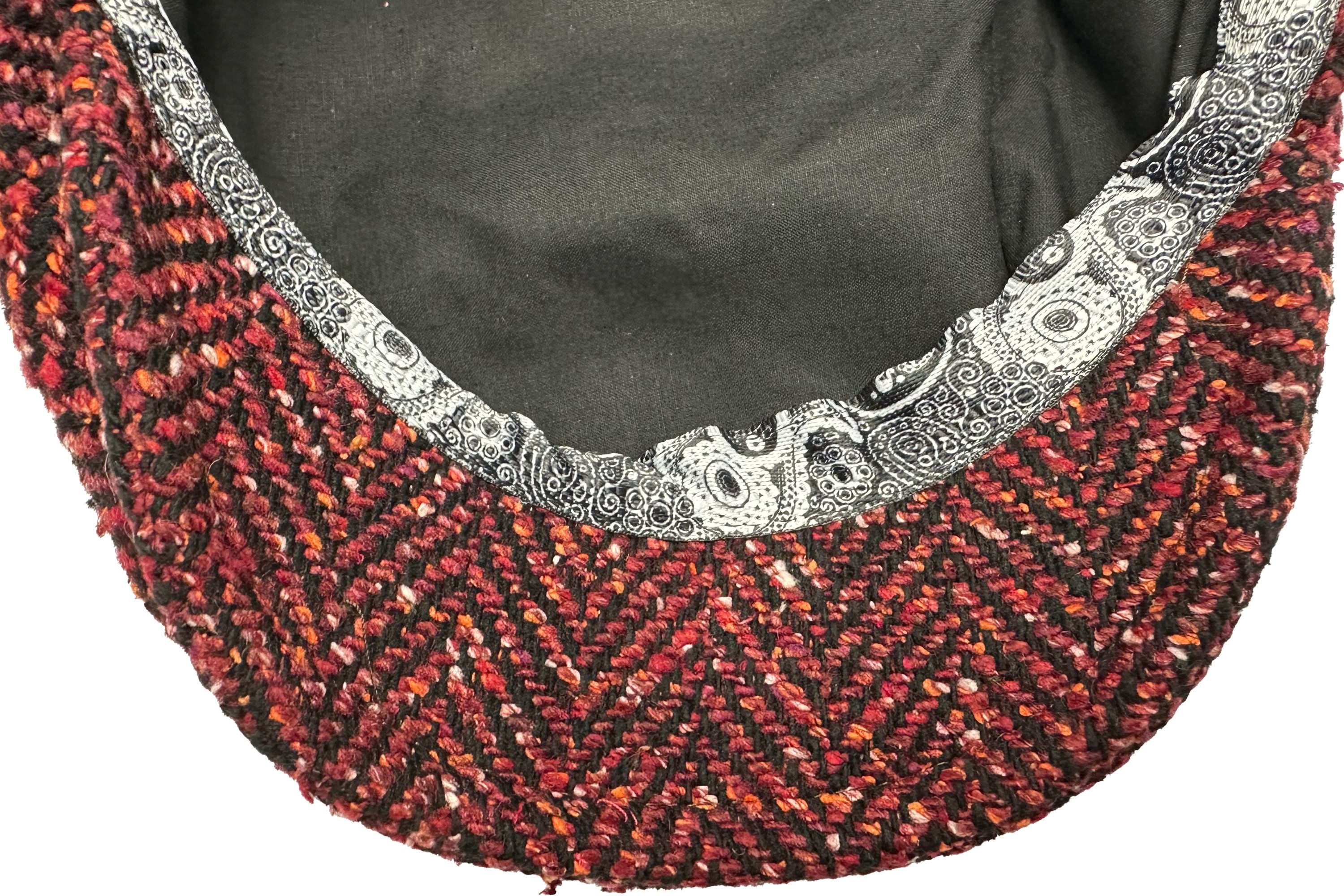 Fiebig Ballonmütze 8-Panel Wool Herringbone