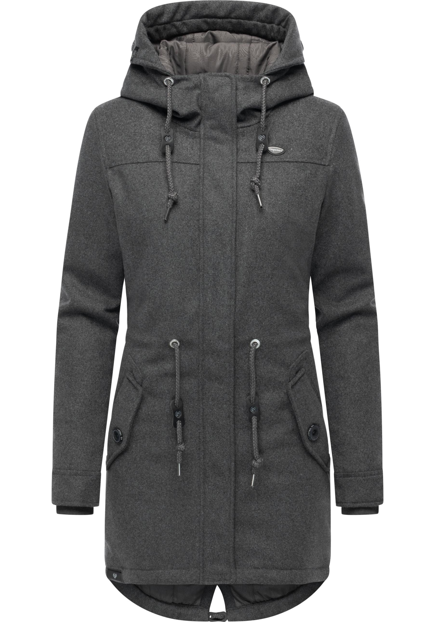 Ragwear Wintermantel Ellba Coat A YOUMODO Warmer Damen Winterparka mit groß günstig online kaufen