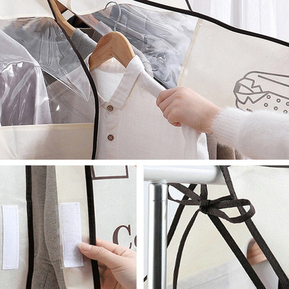 Jormftte Kleidersack Hanging Erweiterbarer Closet