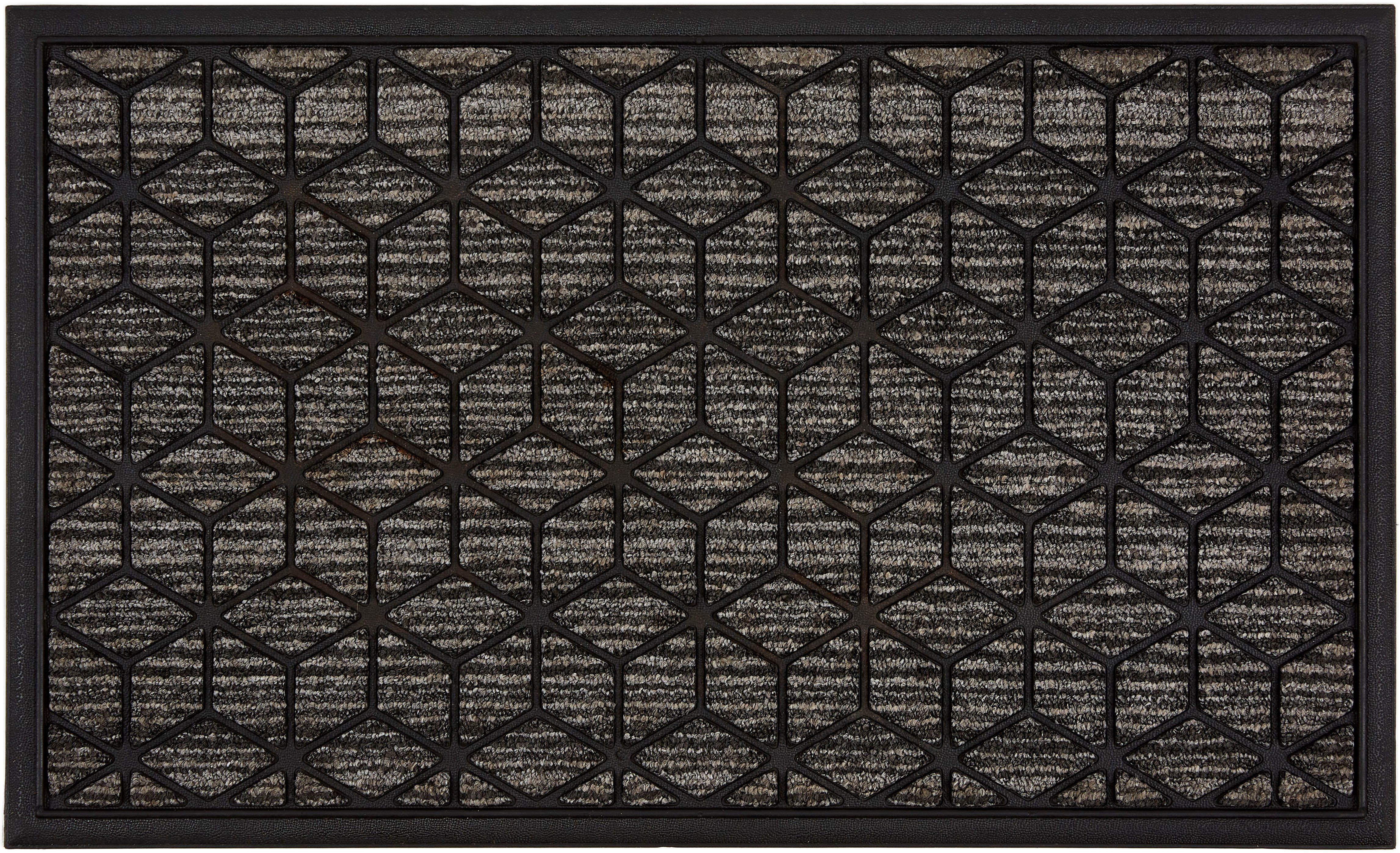 ASTRA Fußmatte Border Graphic, rechteckig, Höhe: 8 mm, Türmatte, Schmutzfangmatte, rutschfest, in und Outdoor