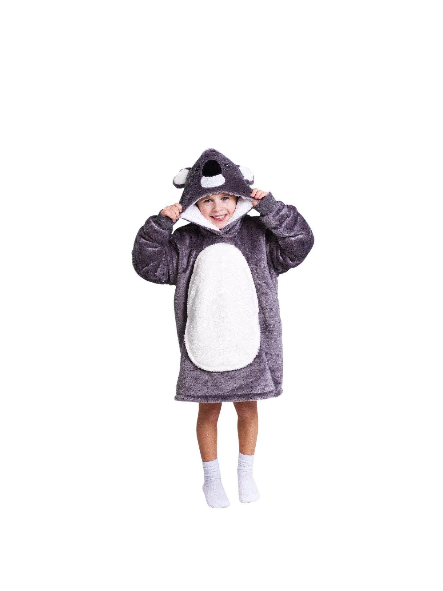 Hoodie Kuschelige Hoodie-Decke für Kinder