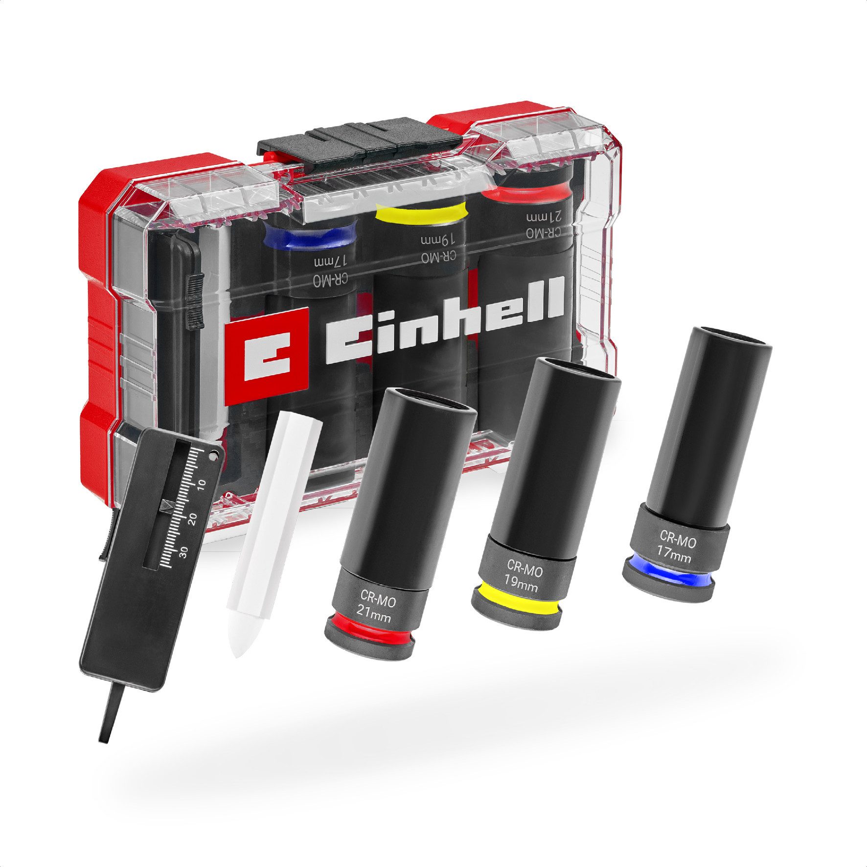 Einhell Bohrer- und Bit-Set, (3x 80-mm-Stecknüsse günstig online kaufen
