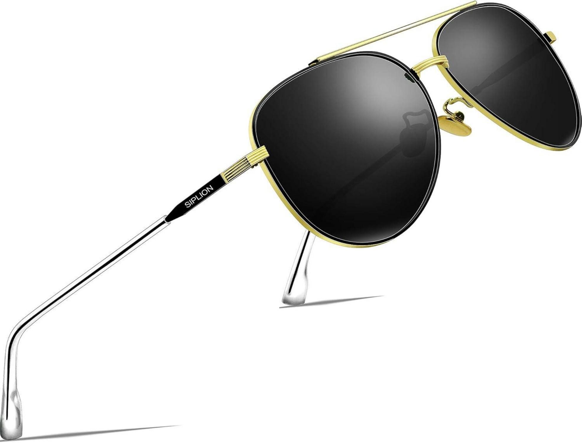 Pilotenbrille Unisex Polarisierte Sonnenbrille Pilotenbrille Verspiegelt UV400