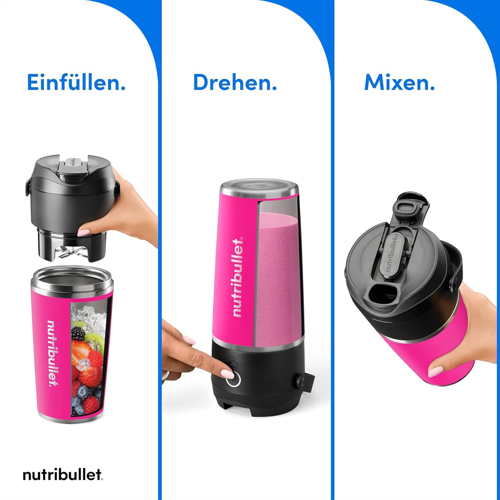 nutribullet Zerkleinerer NBP016MA FLIP
