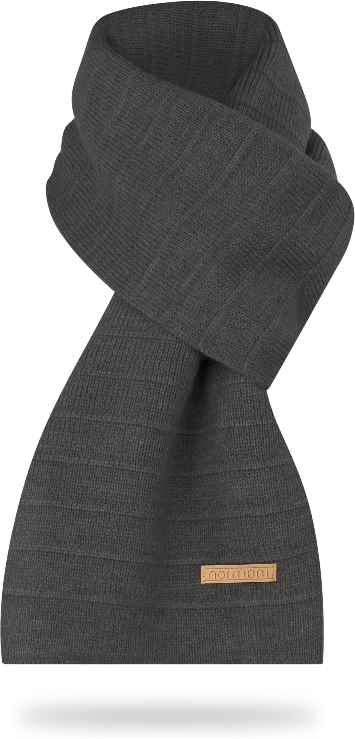 normani Wollschal Winterschal Sudbury, Winterschal Halsschlauch Gesichtsschal Schlauchschal Damen und Herren