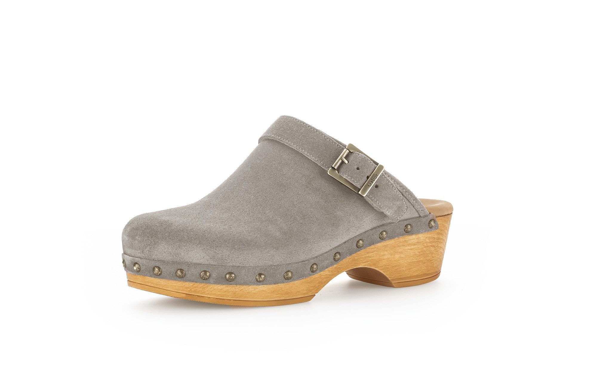 Beige Gabor Clog (silk)