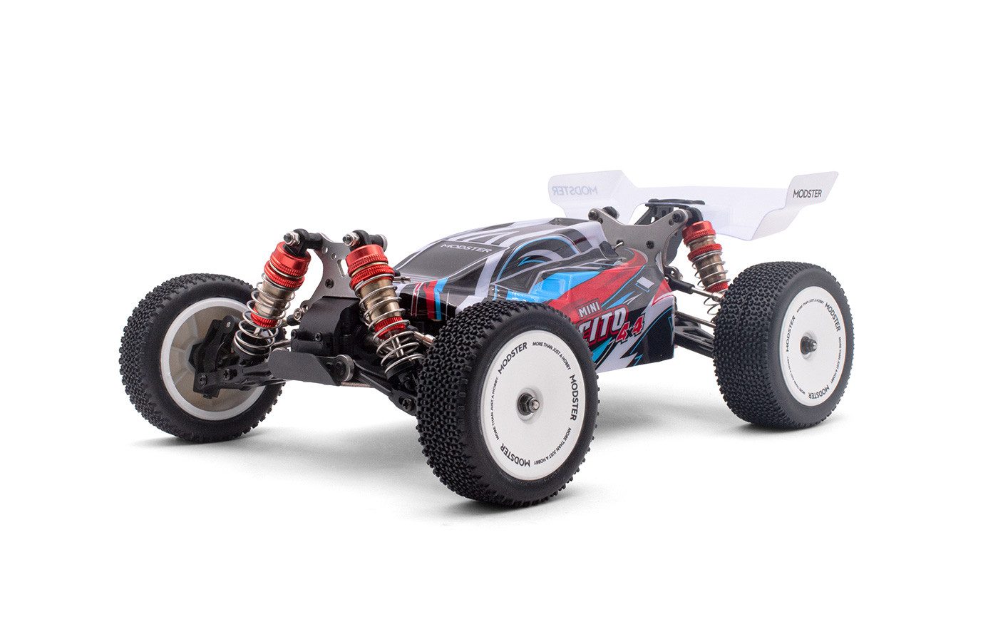 Robitronic RC-Helikopter Modster Mini Cito RC Buggy Brushed 4WD 1:14 RTR