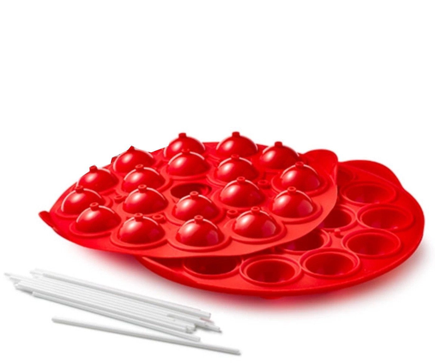 Backform Kugel Silikonform für 18 Cake Pops