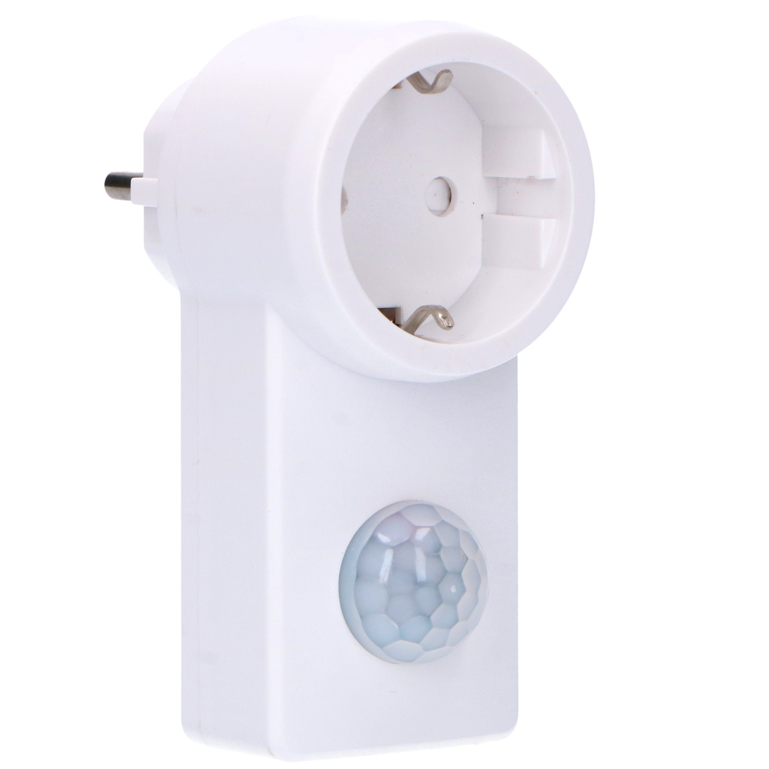 0190116 light Steckdosenadapter, Bewegungsmelder LED's 120° mit Bewegungsmelder