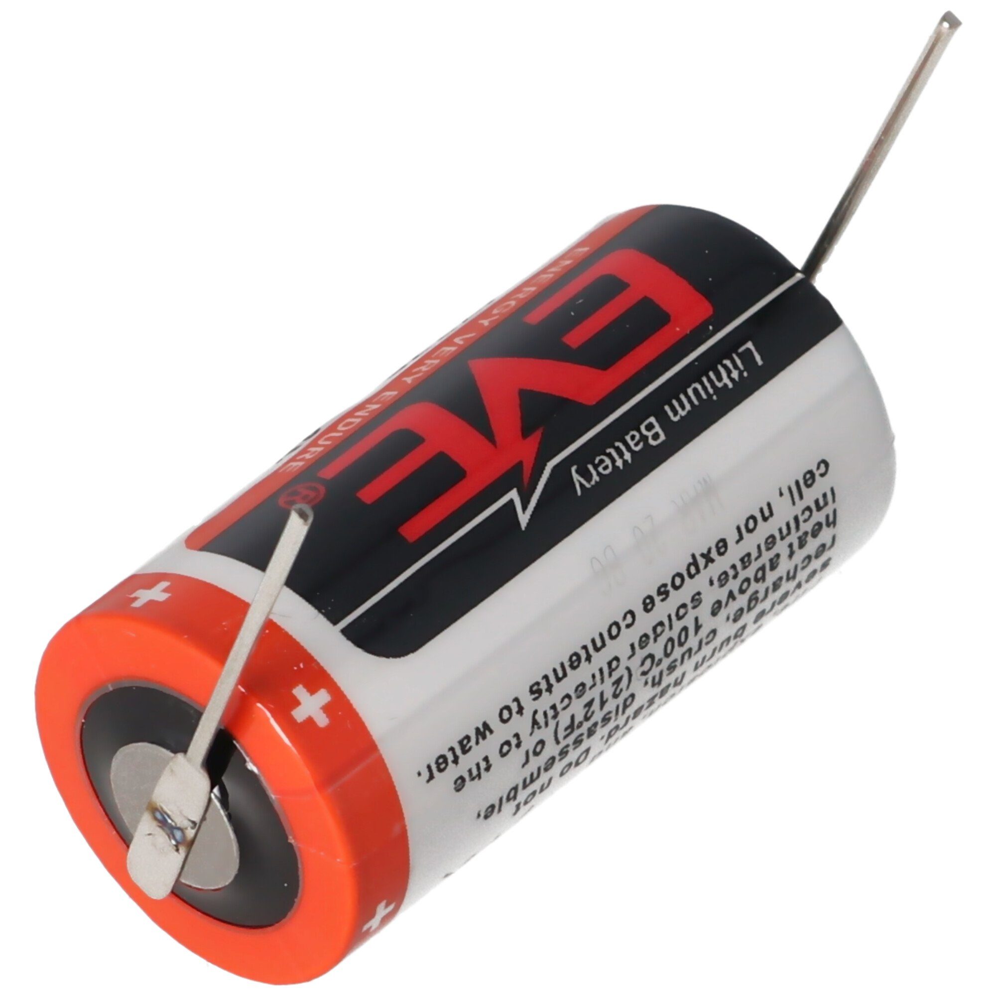 EVE EVE CR17335 3V Lithium Batterie mit Lötfahnen oder Lötpaddel auswählb Batterie, (3,0 V)
