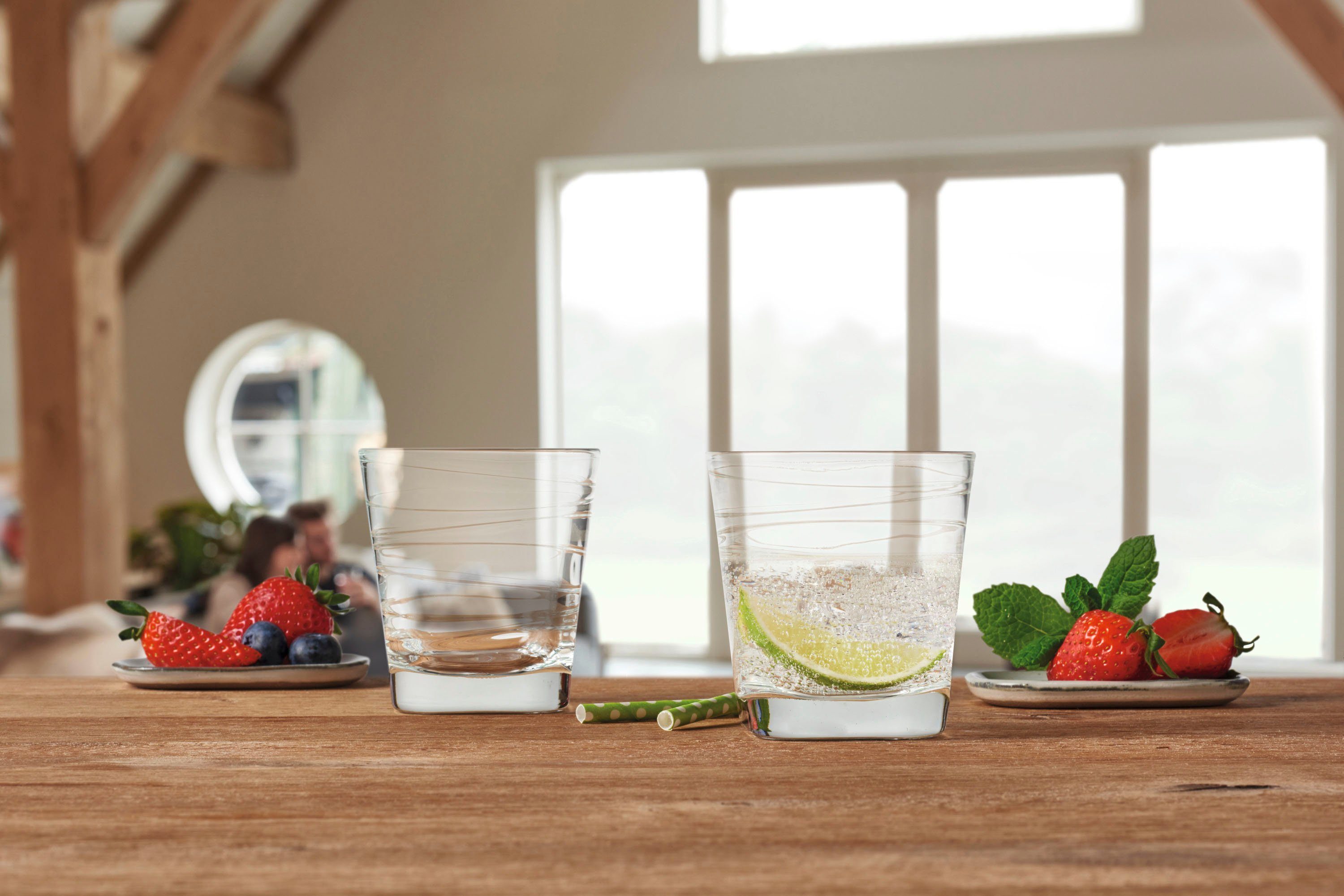 LEONARDO Whiskyglas VARIO, 6-tlg., Glas, 250 ml, 6-teilig