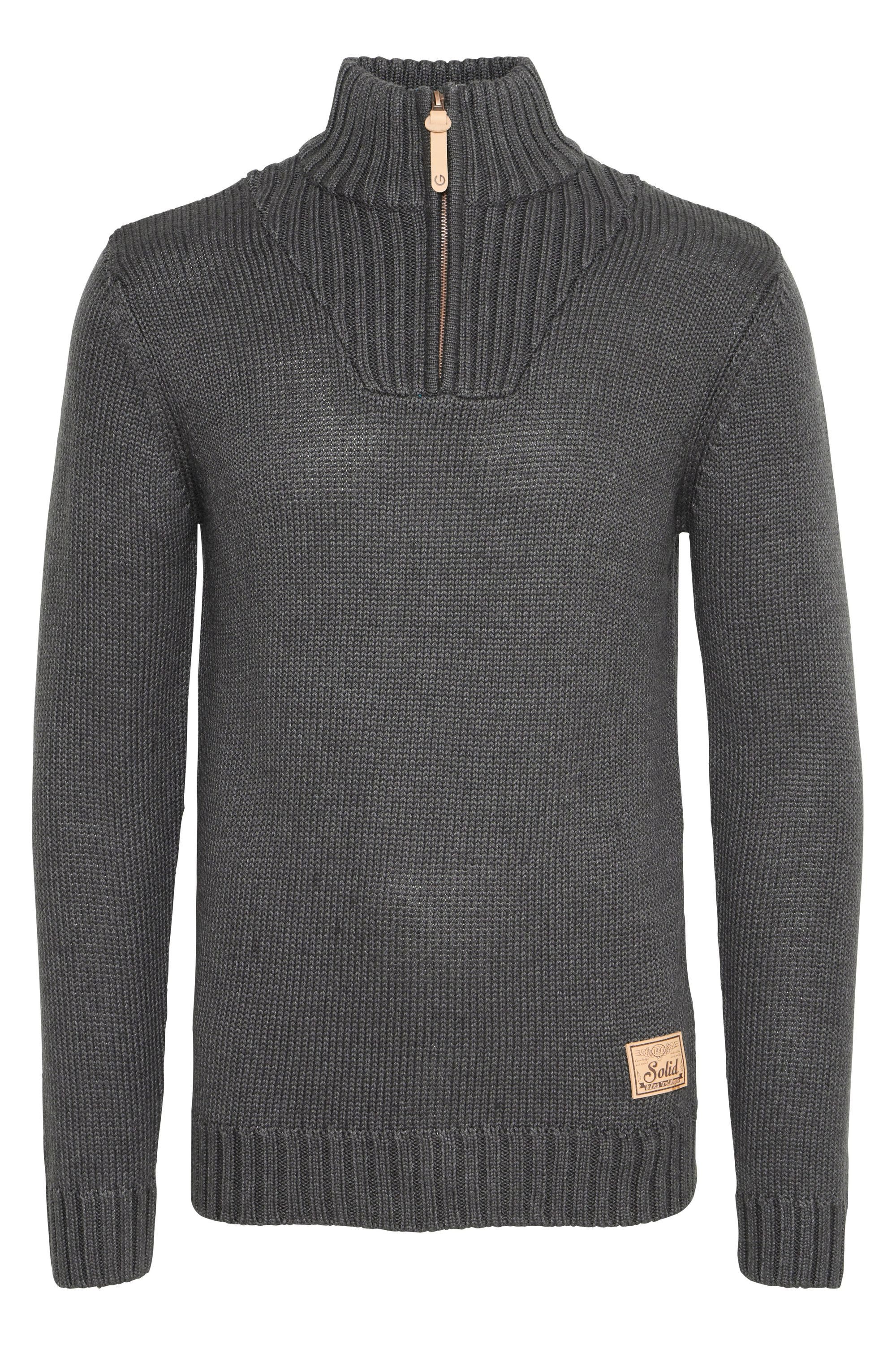 !Solid Troyer SDPetro Strickpulli mit hochabschließendem günstig online kaufen