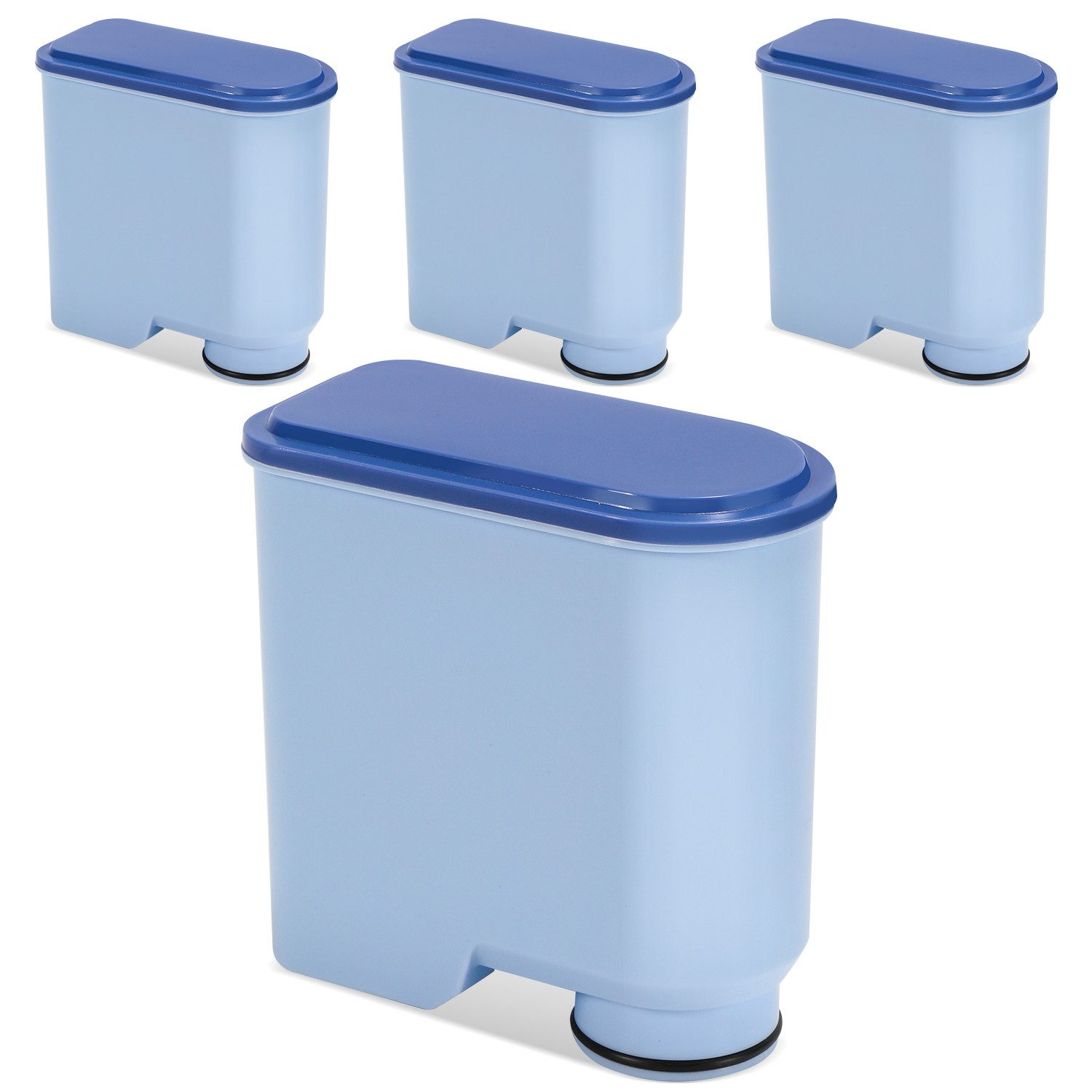 Clanmacy Wasserfilter 4x Waterdrop Ersatzwasserfilter für Philips AquaClean CA6903/10 SÜD, Zubehör für Philips Saeco Kaffeevollautomaten, für Philips Saeco AquaClean, Verbessern Sie den Geschmack des Kaffees