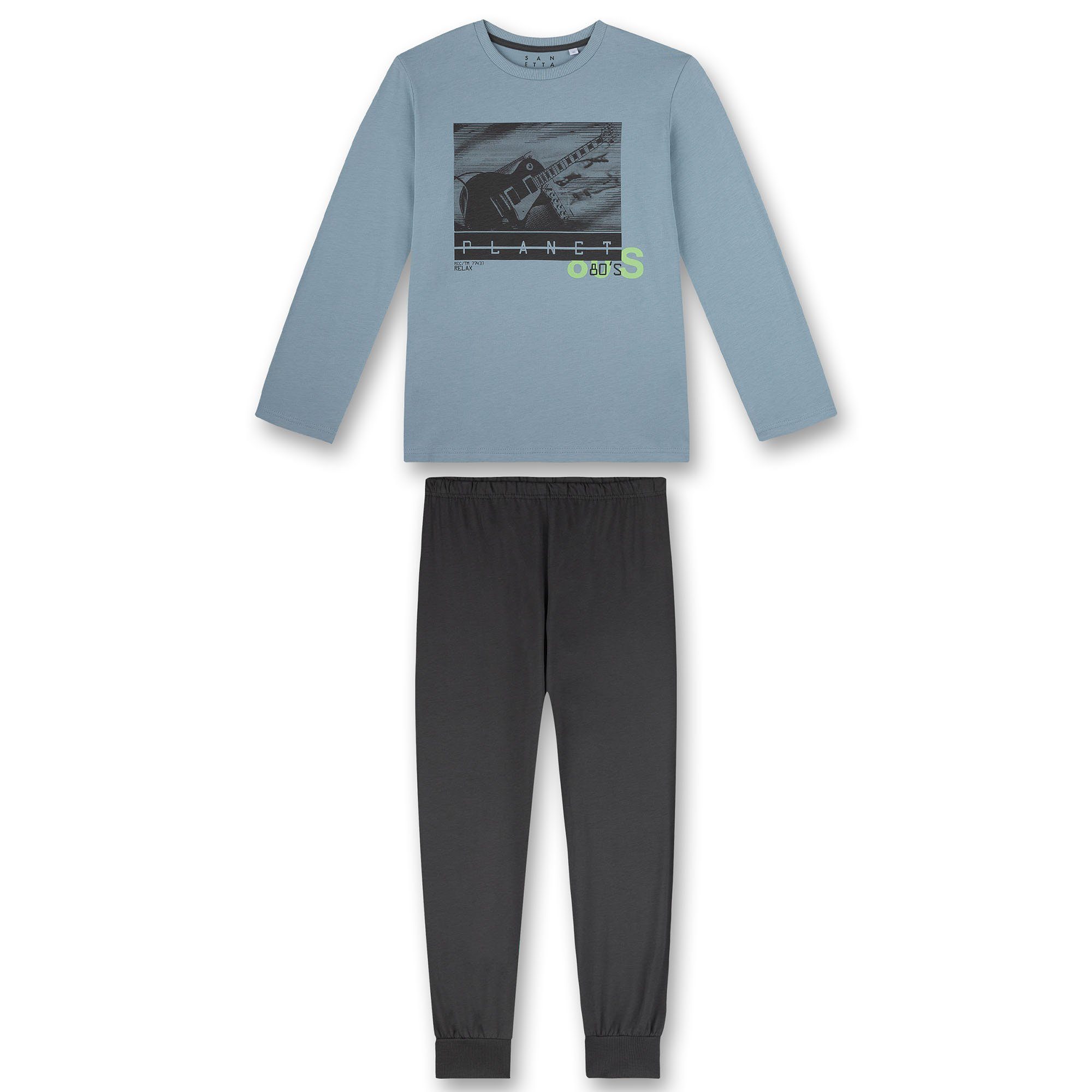 Sanetta Pyjama Jungen Schlafanzug - Nachtwäsche, Pyjama, lang