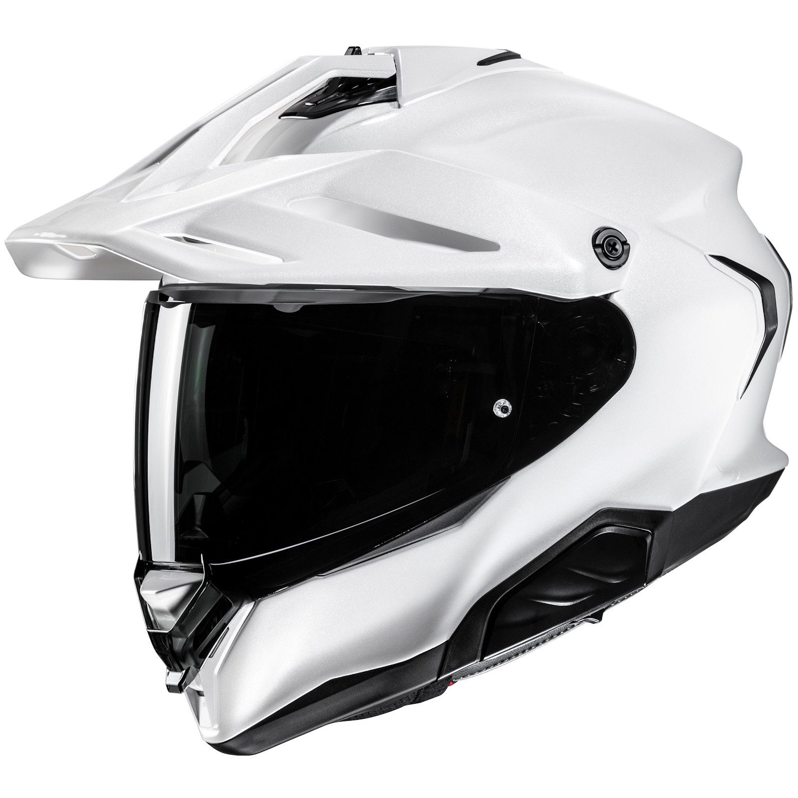 HJC Motorradhelm HJC RPHA 60 Solid Adventurehelm Pearl Weiss (1er Set)