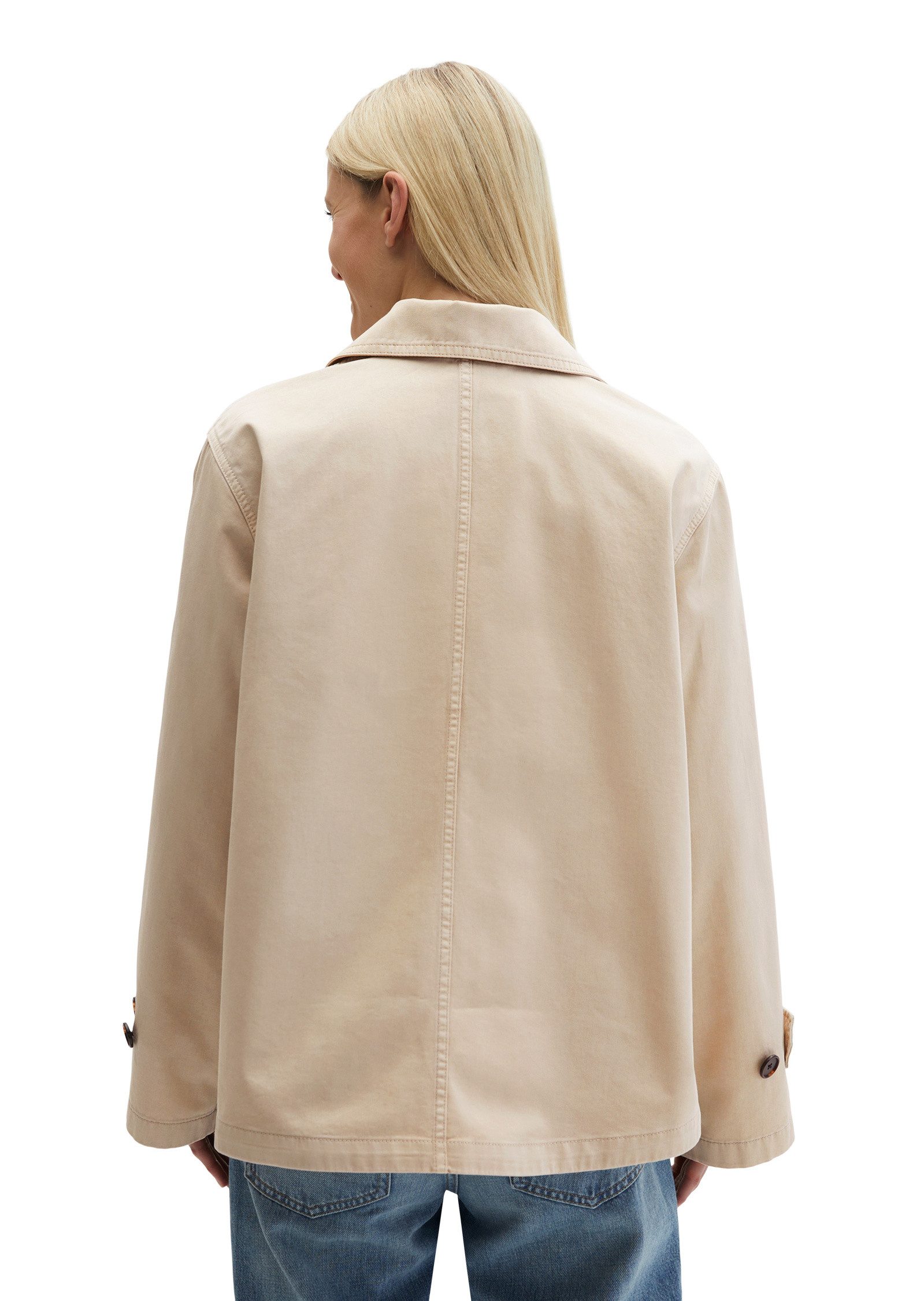 Marc O'Polo Outdoorjacke aus Organic Cotton-Twill